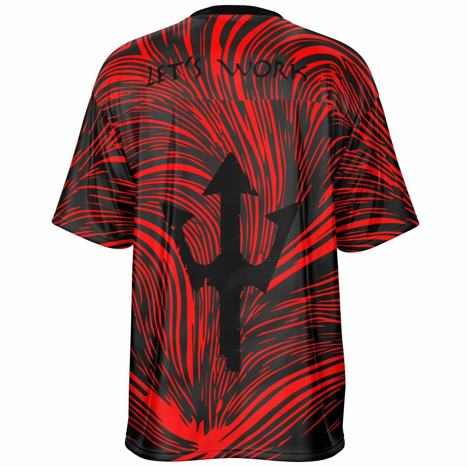 LifeBy Red Swirl Sports Jersey - LifeBy Fitness