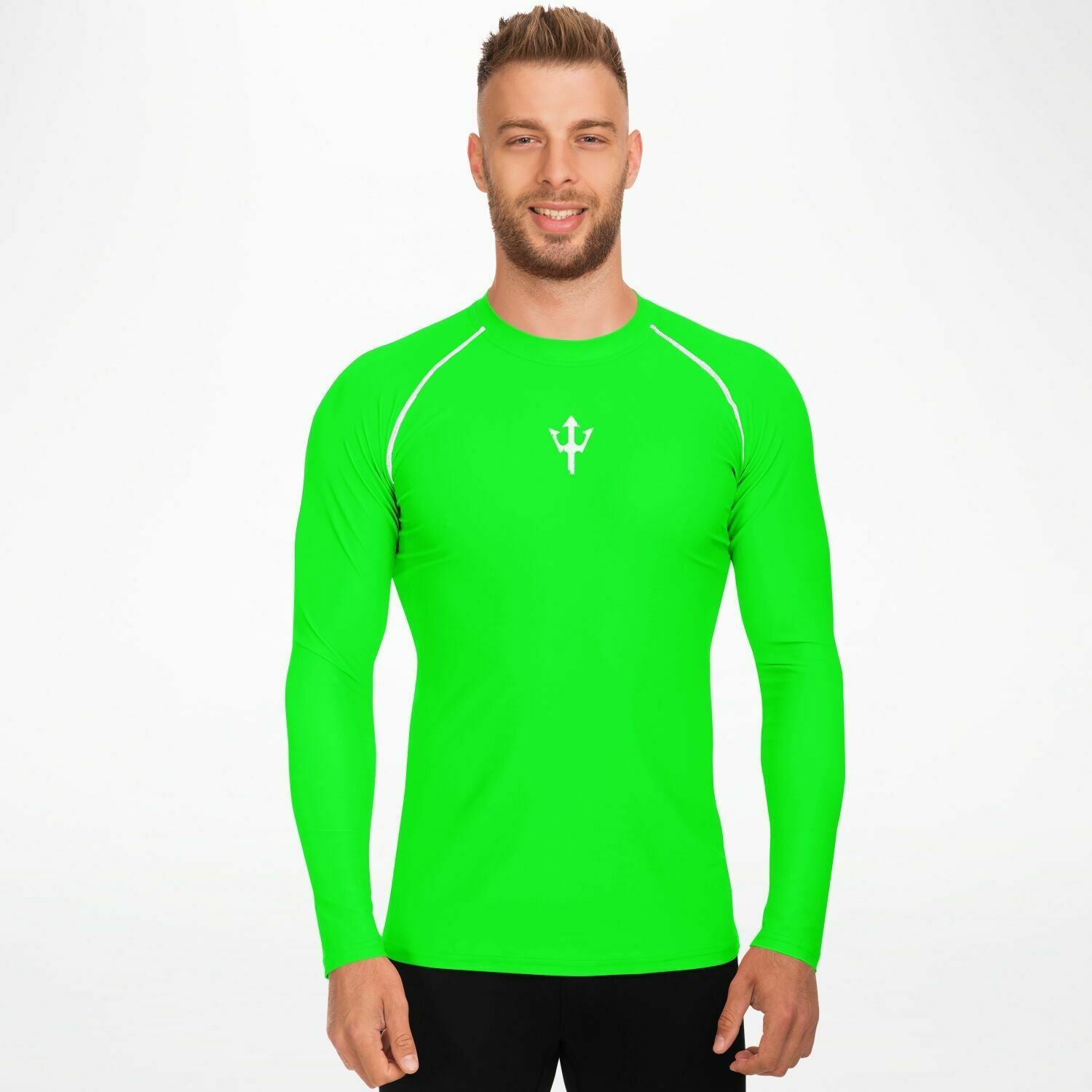 Men's LifeBy Viper Green Rashguard - LifeBy Fitness