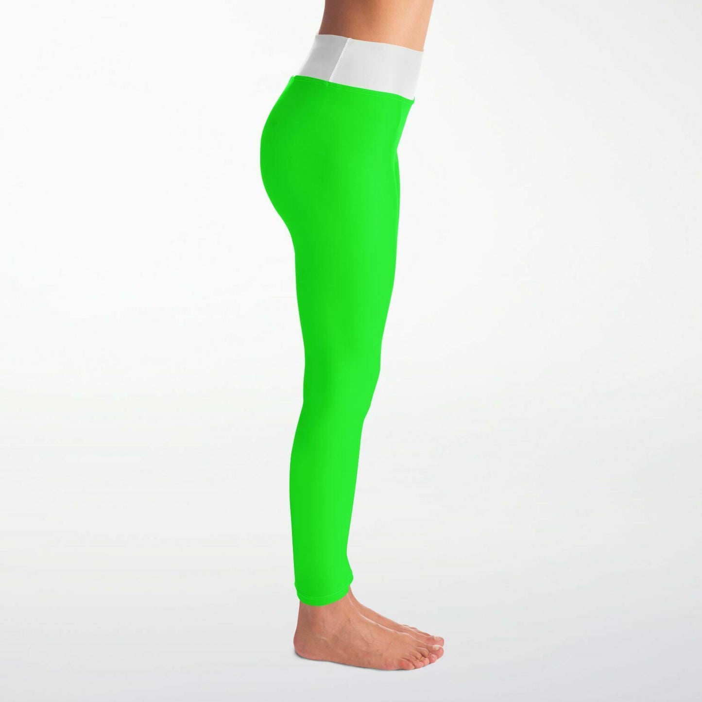 Women's LifeBy Viper Green Yoga Leggings - LifeBy Fitness