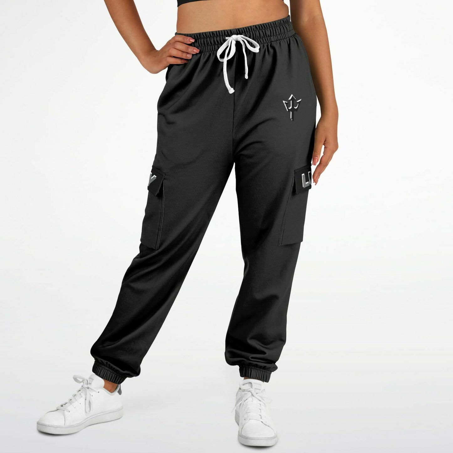 LifeBy Grey Athletic Cargo Joggers - LifeBy Fitness