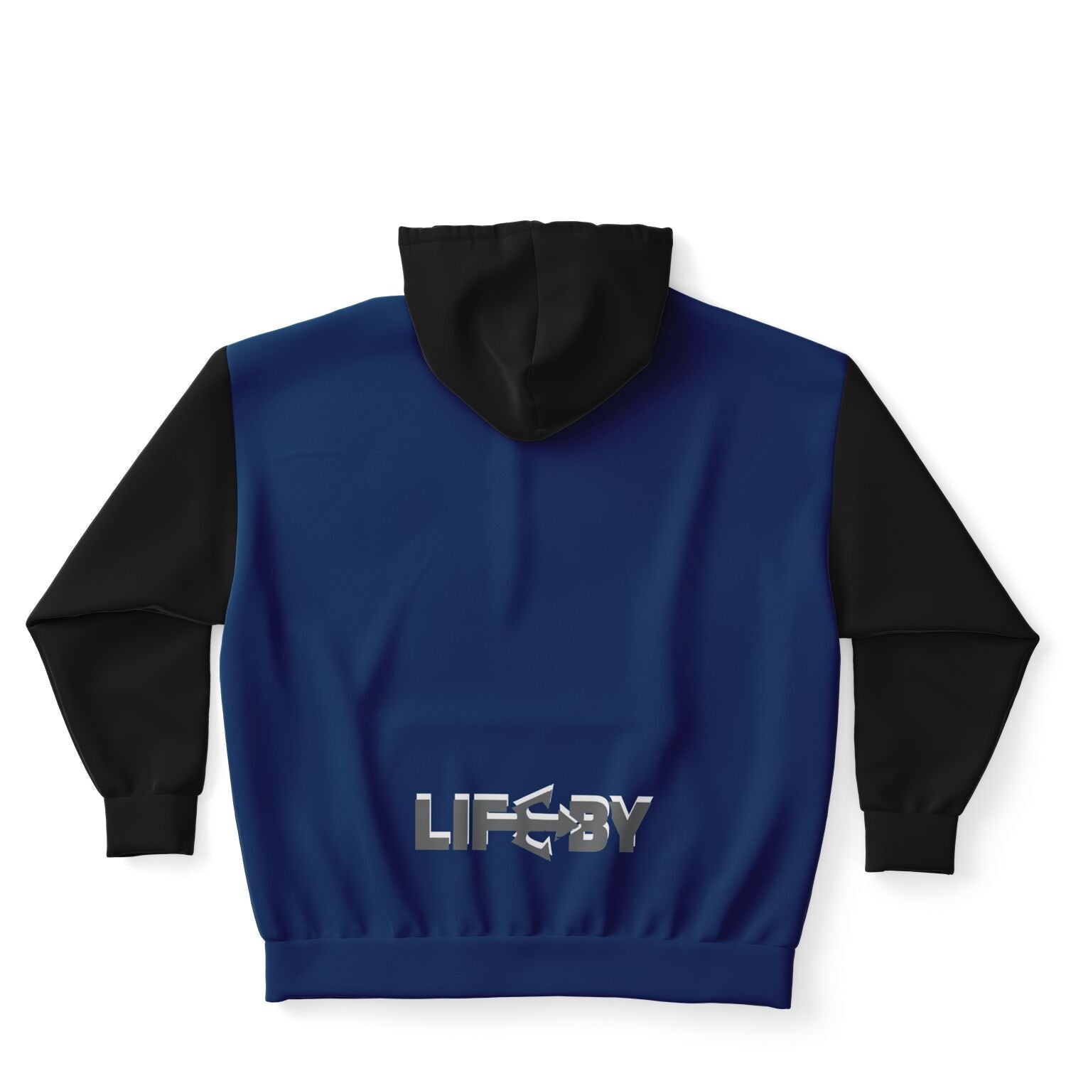 LifeBy Navy Blue Athletic Plus-size Ziphoodie - LifeBy Fitness