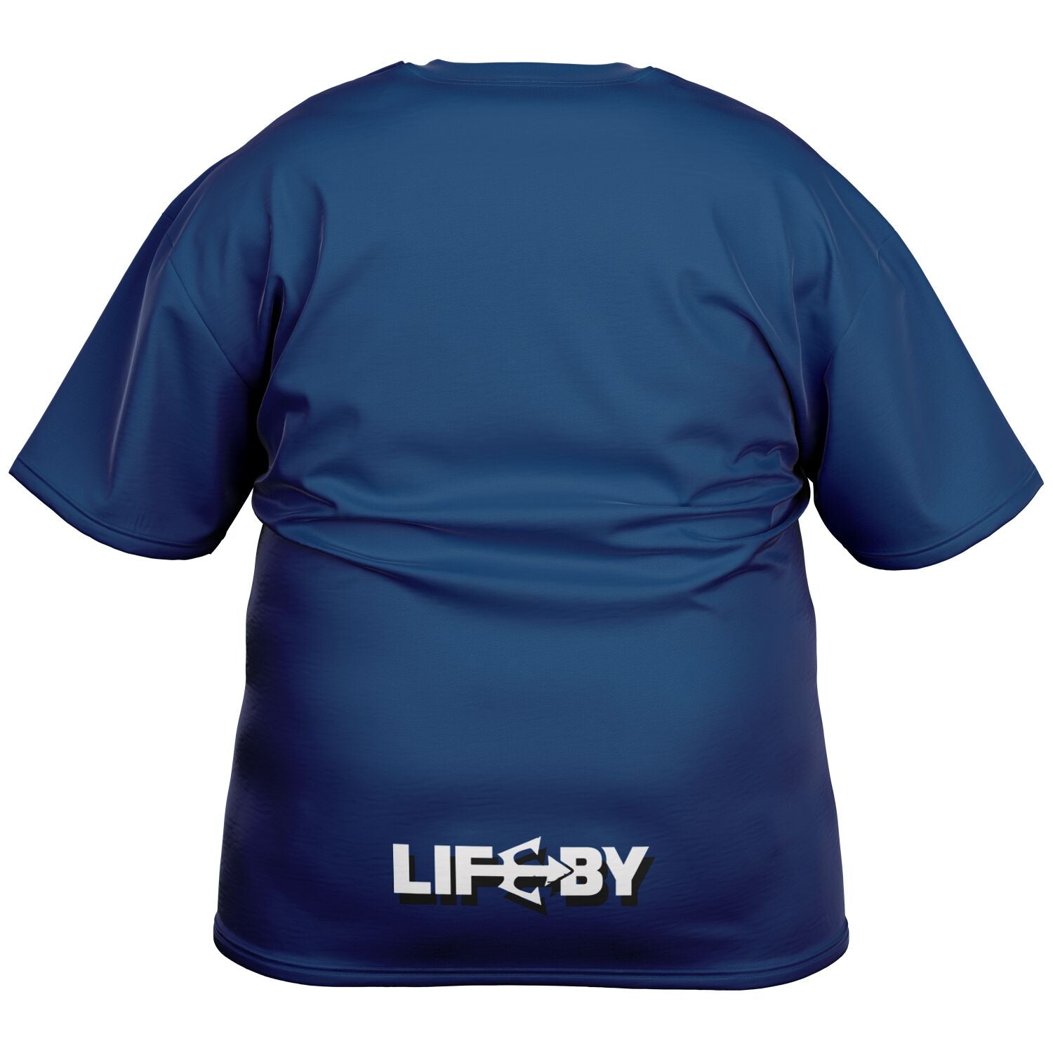 LifeBy Navy Blue Plus-size T-Shirt - LifeBy Fitness