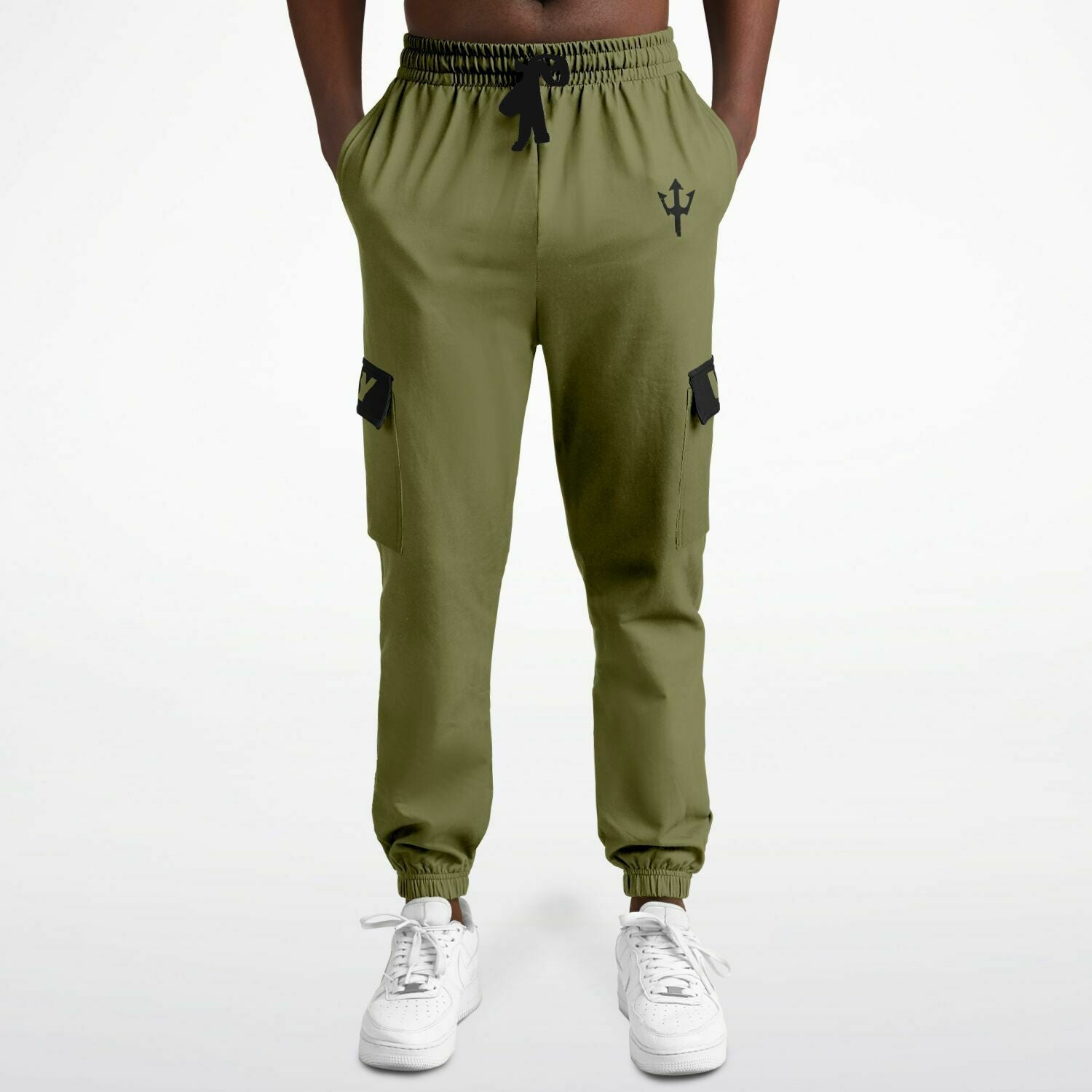 LifeBy Khaki Athletic Cargo Joggers - LifeBy Fitness