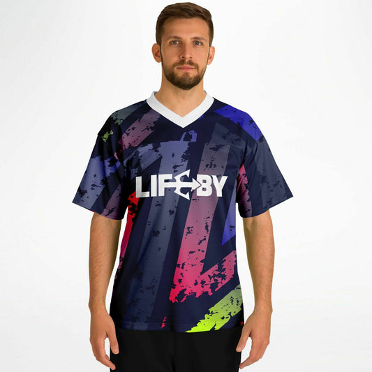 LifeBy Tri-Color Sports Jersey - LifeBy Fitness