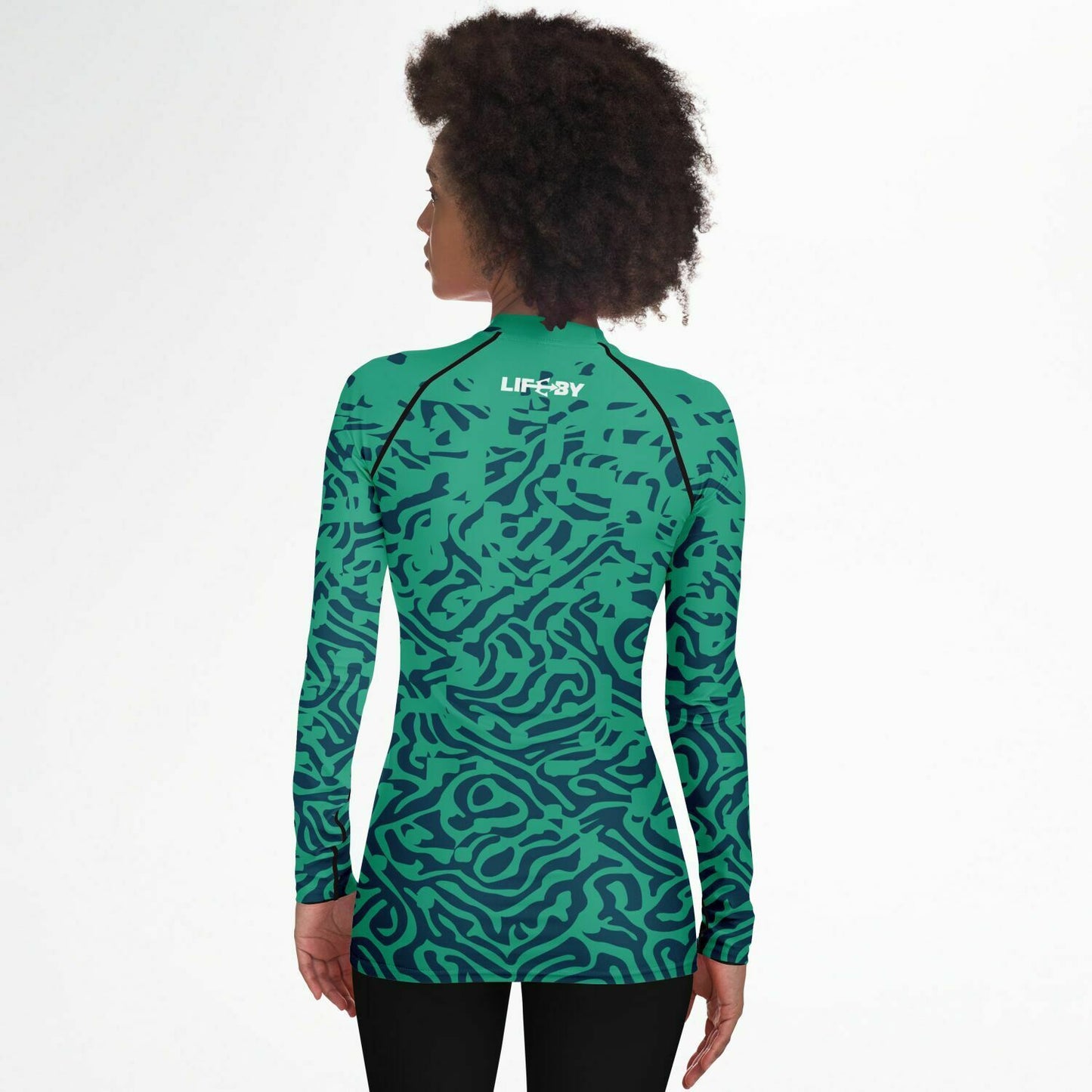 Women's LifeBy Ocean Patter Rashguard - LifeBy Fitness