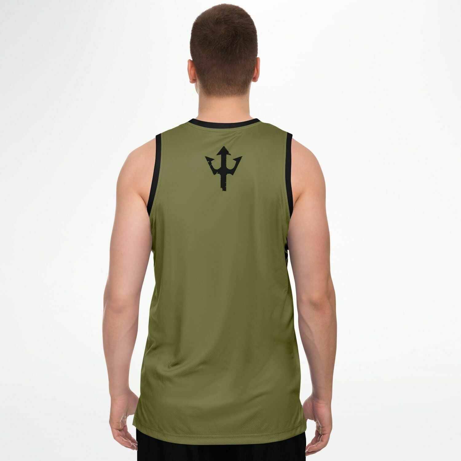 LifeBy Khaki Basketball Jersey - LifeBy Fitness