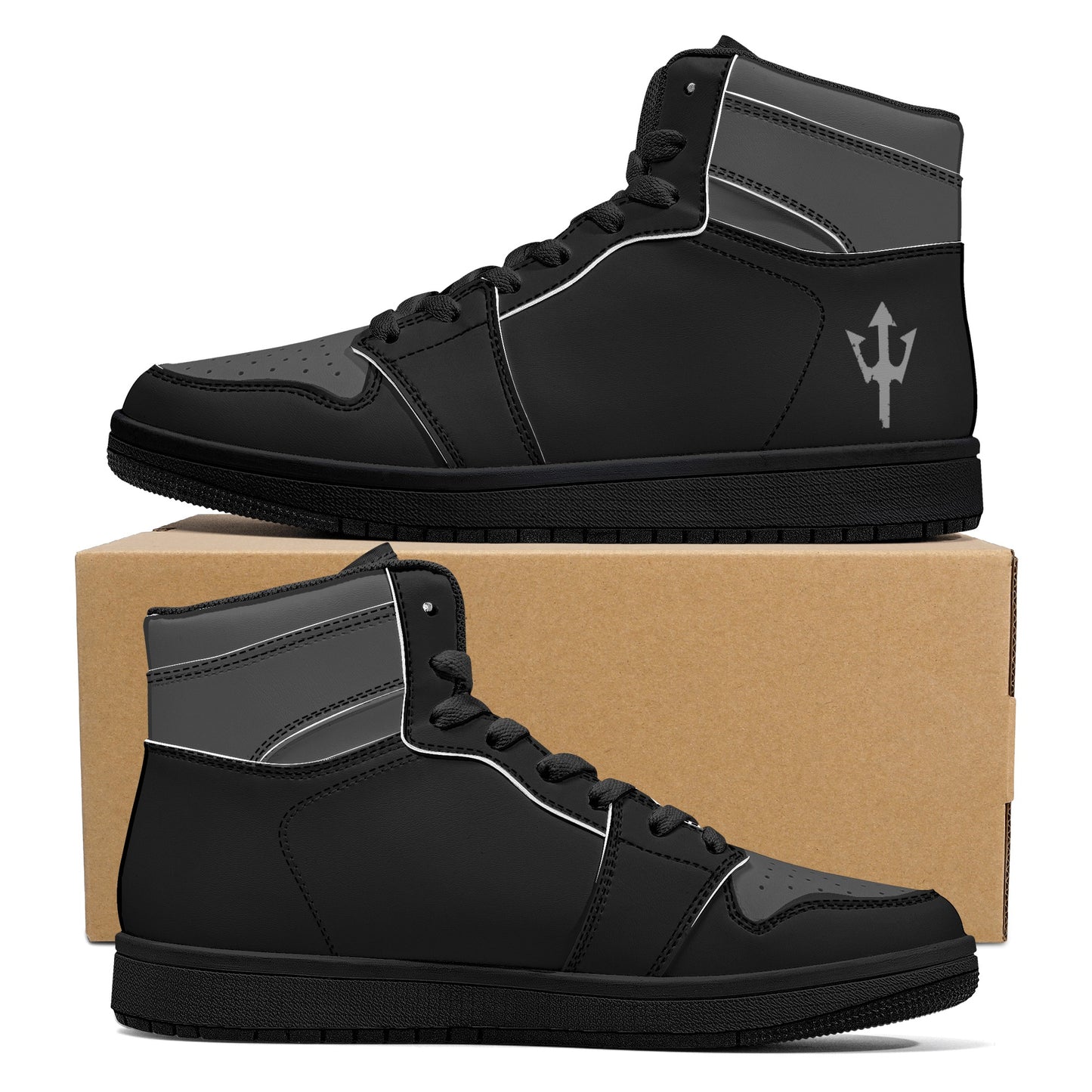 Men's LifeBy Black High Top Sneakers - LifeBy Fitness