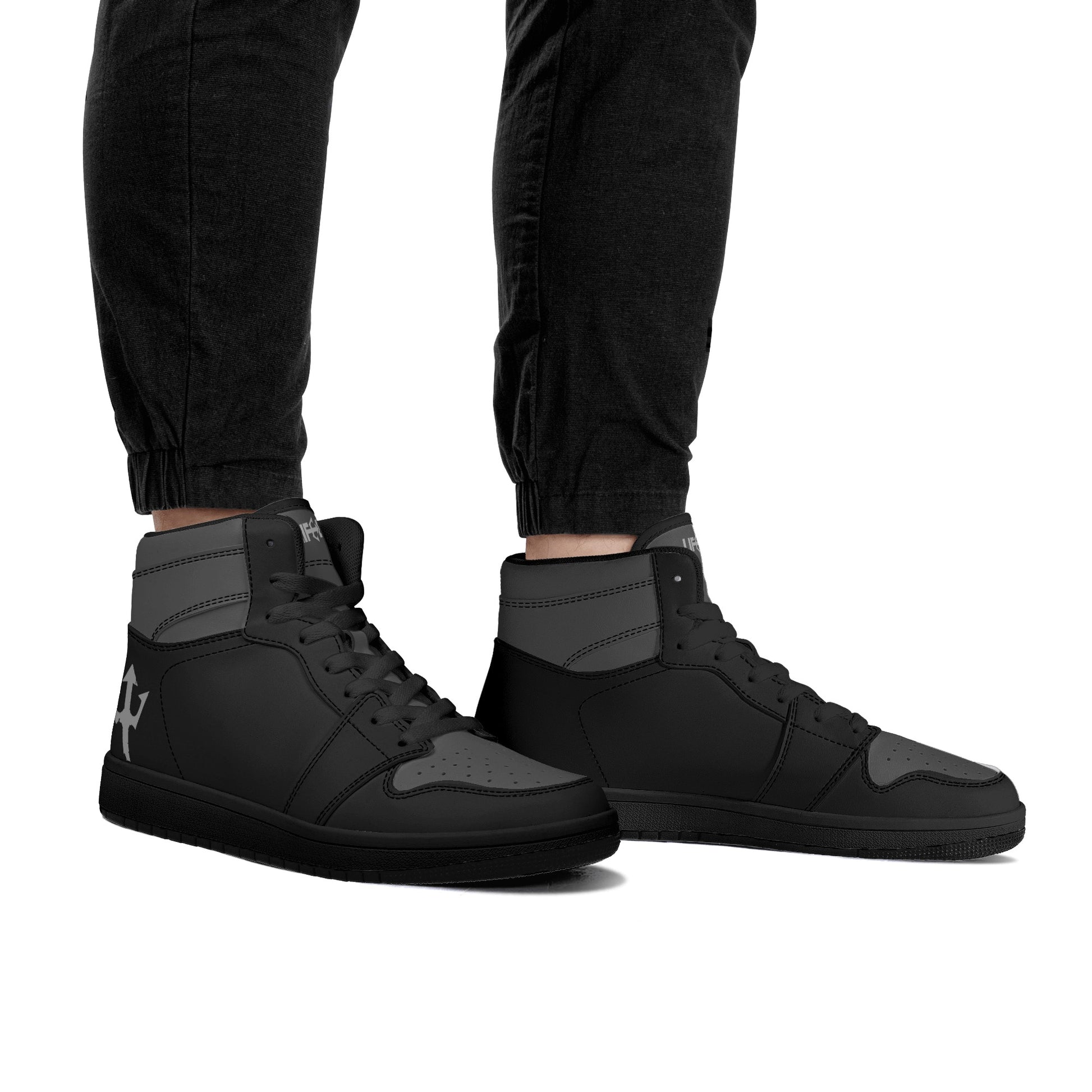 Men's LifeBy Black High Top Sneakers - LifeBy Fitness