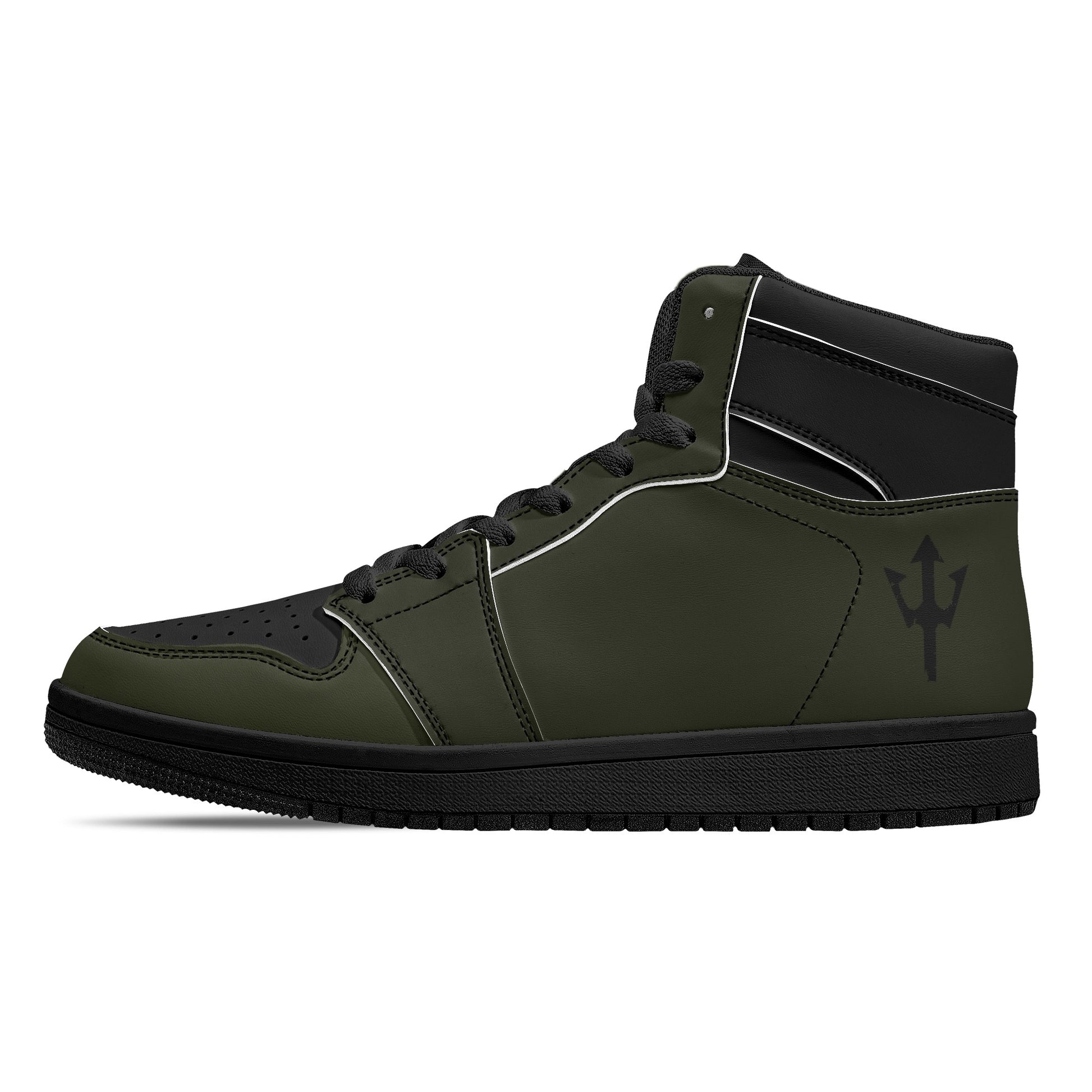 Women's LifeBy Military Green High Top Sneakers - LifeBy Fitness