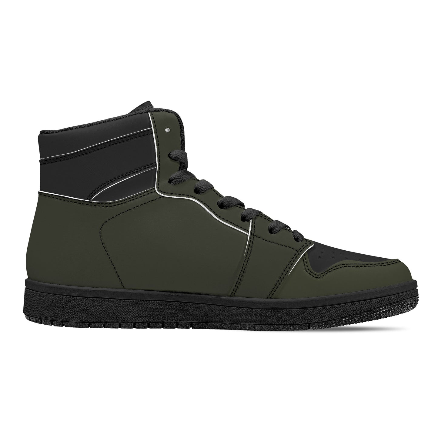 Women's LifeBy Military Green High Top Sneakers - LifeBy Fitness