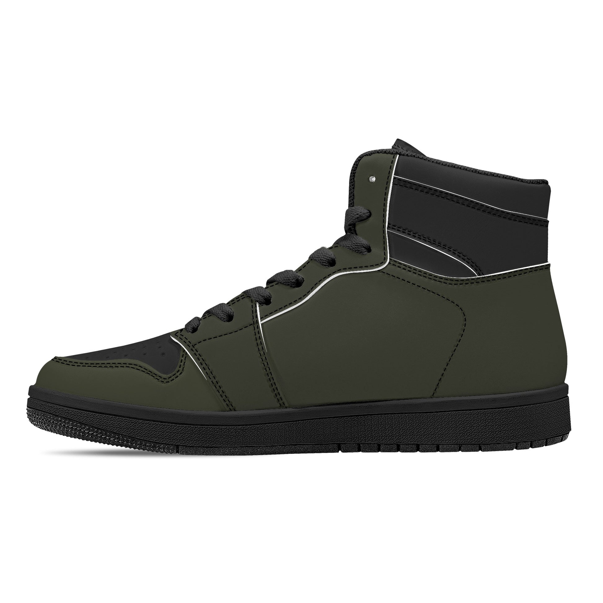 Women's LifeBy Military Green High Top Sneakers - LifeBy Fitness