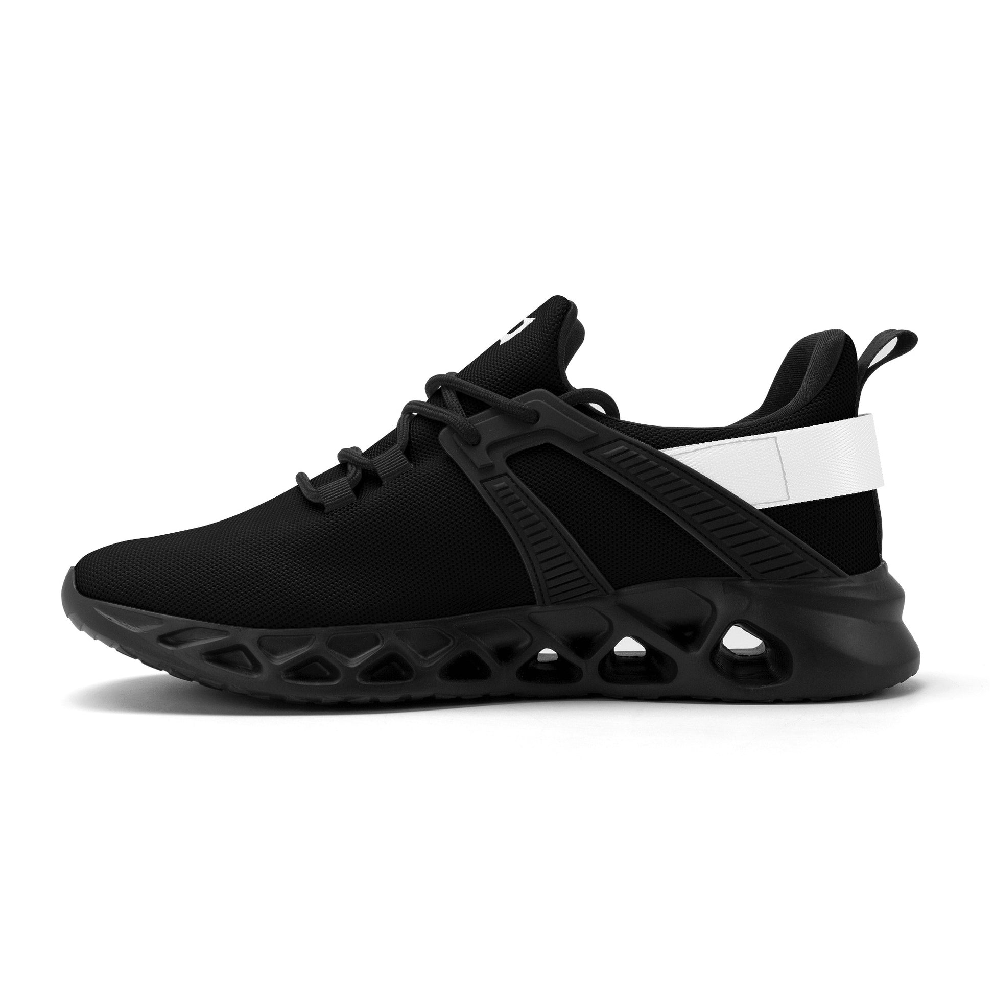 Women's LifeBy Black Elastic Sneakers - LifeBy Fitness