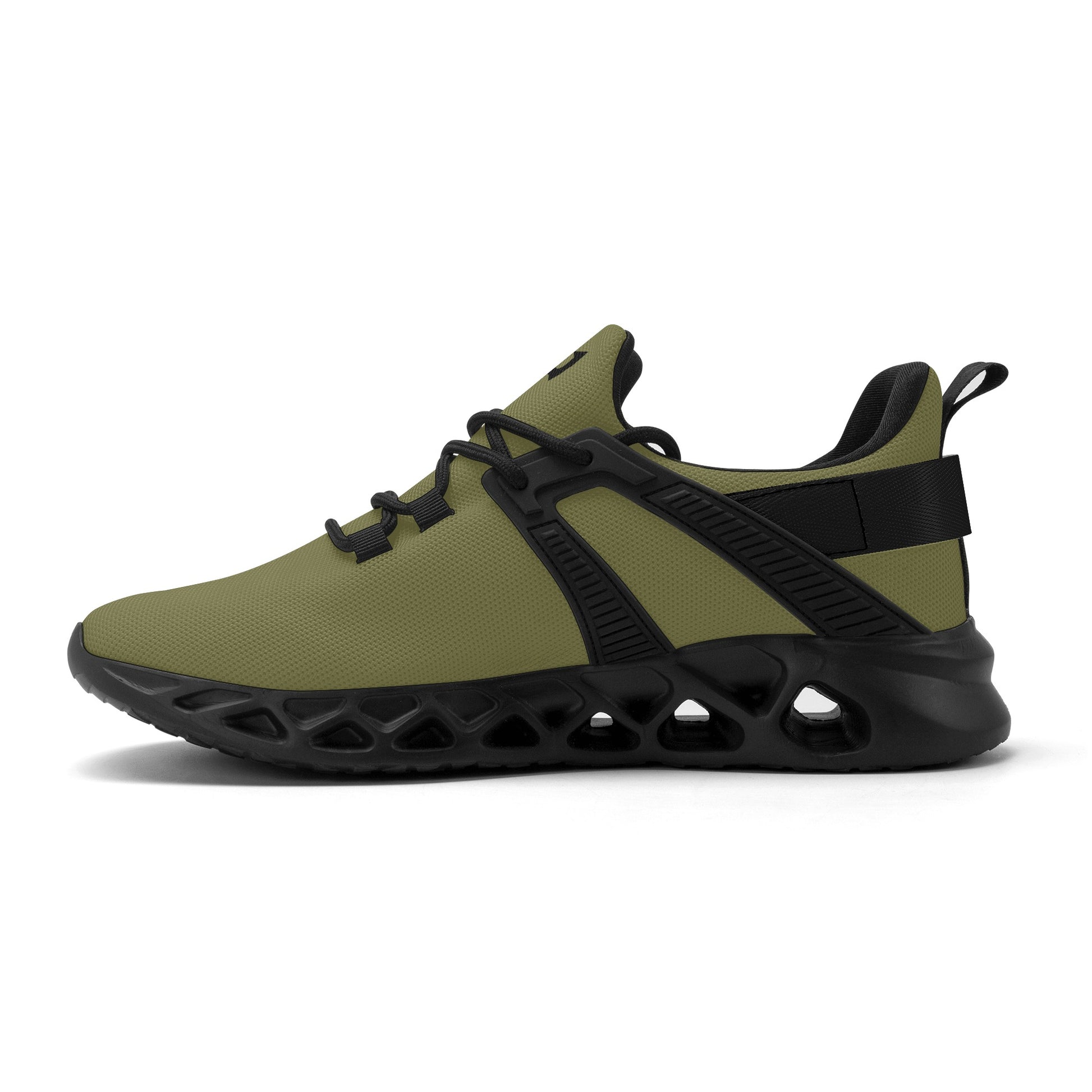 Men's LifeBy Khaki Elastic Sneakers - LifeBy Fitness