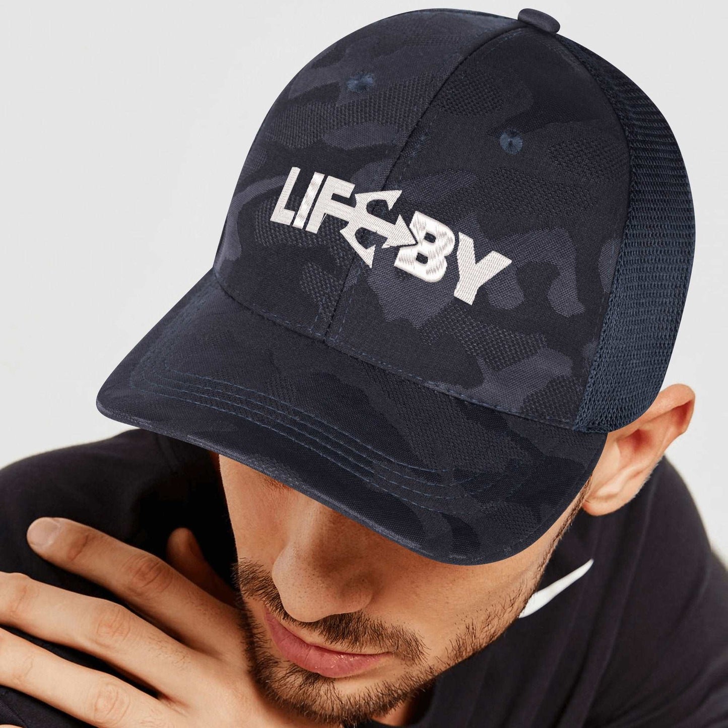 Embroidered LifeBy Mesh Cap - LifeBy Fitness