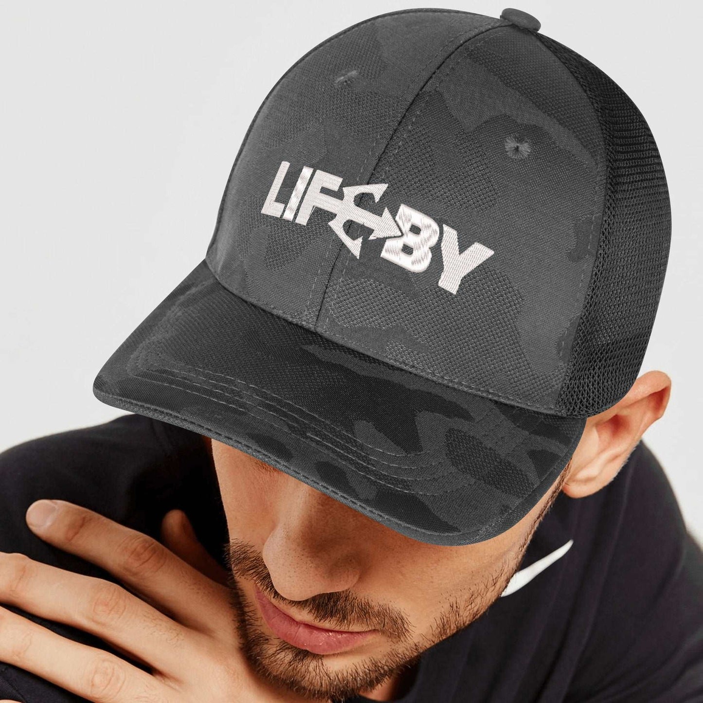 Embroidered LifeBy Mesh Cap - LifeBy Fitness