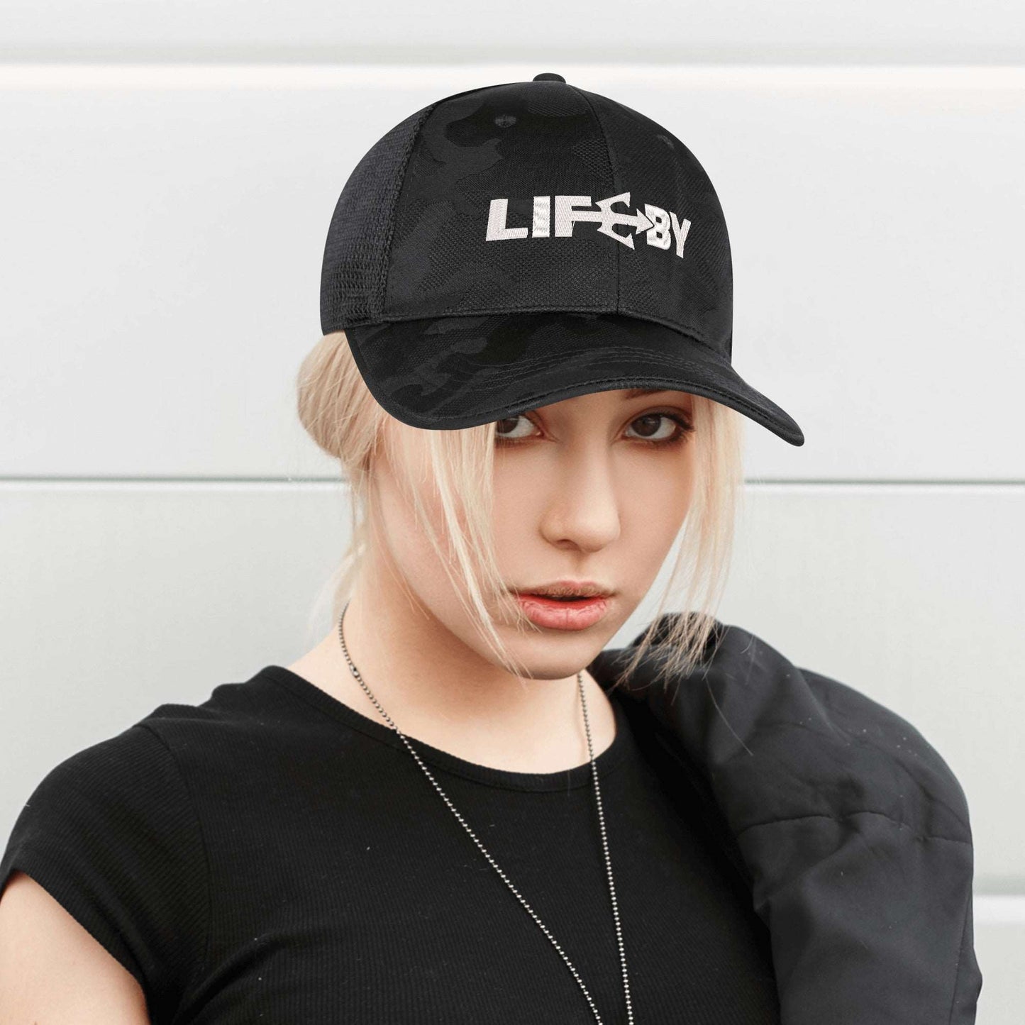 Embroidered LifeBy Mesh Cap - LifeBy Fitness