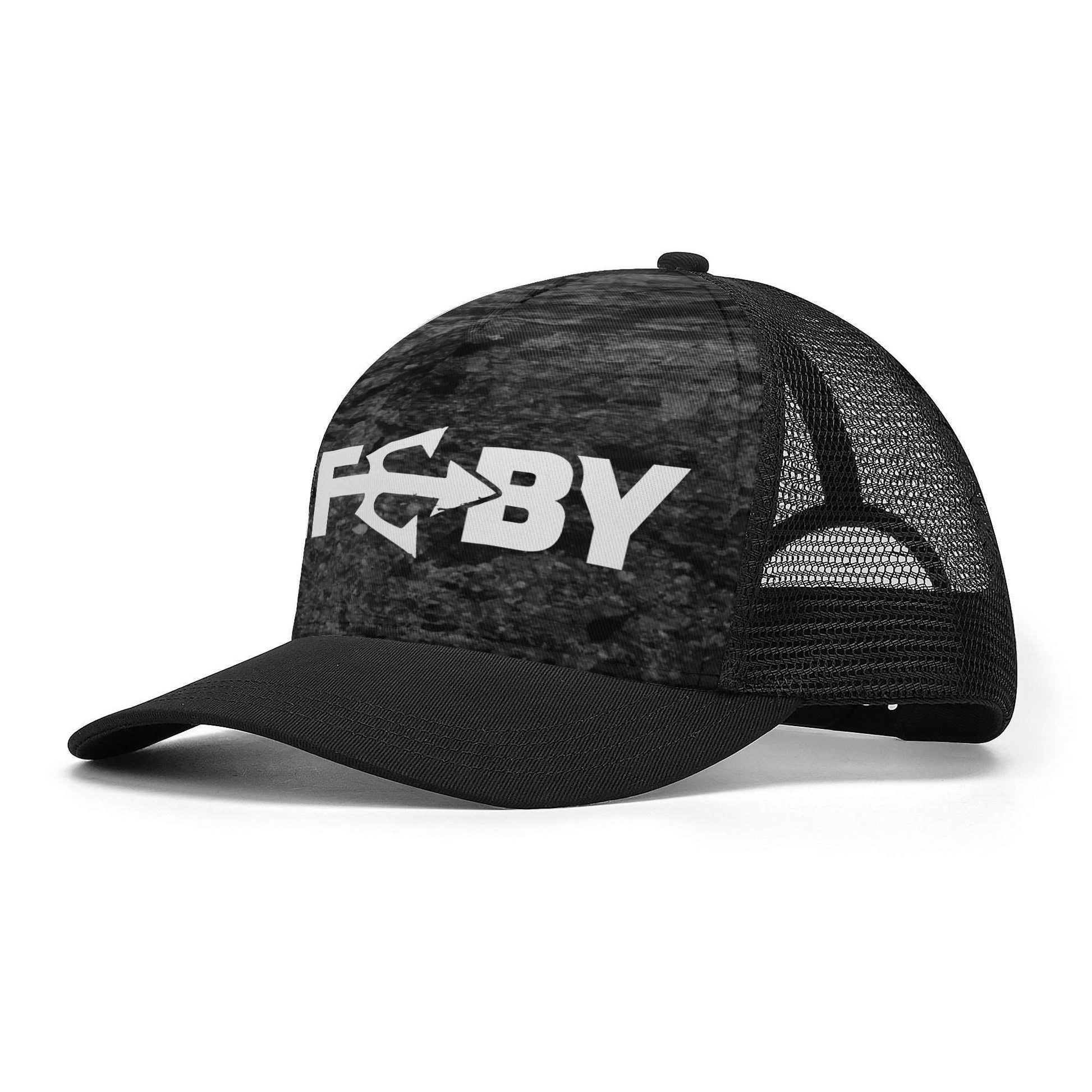 Black Camo LifeBy Mesh Baseball Cap - LifeBy Fitness