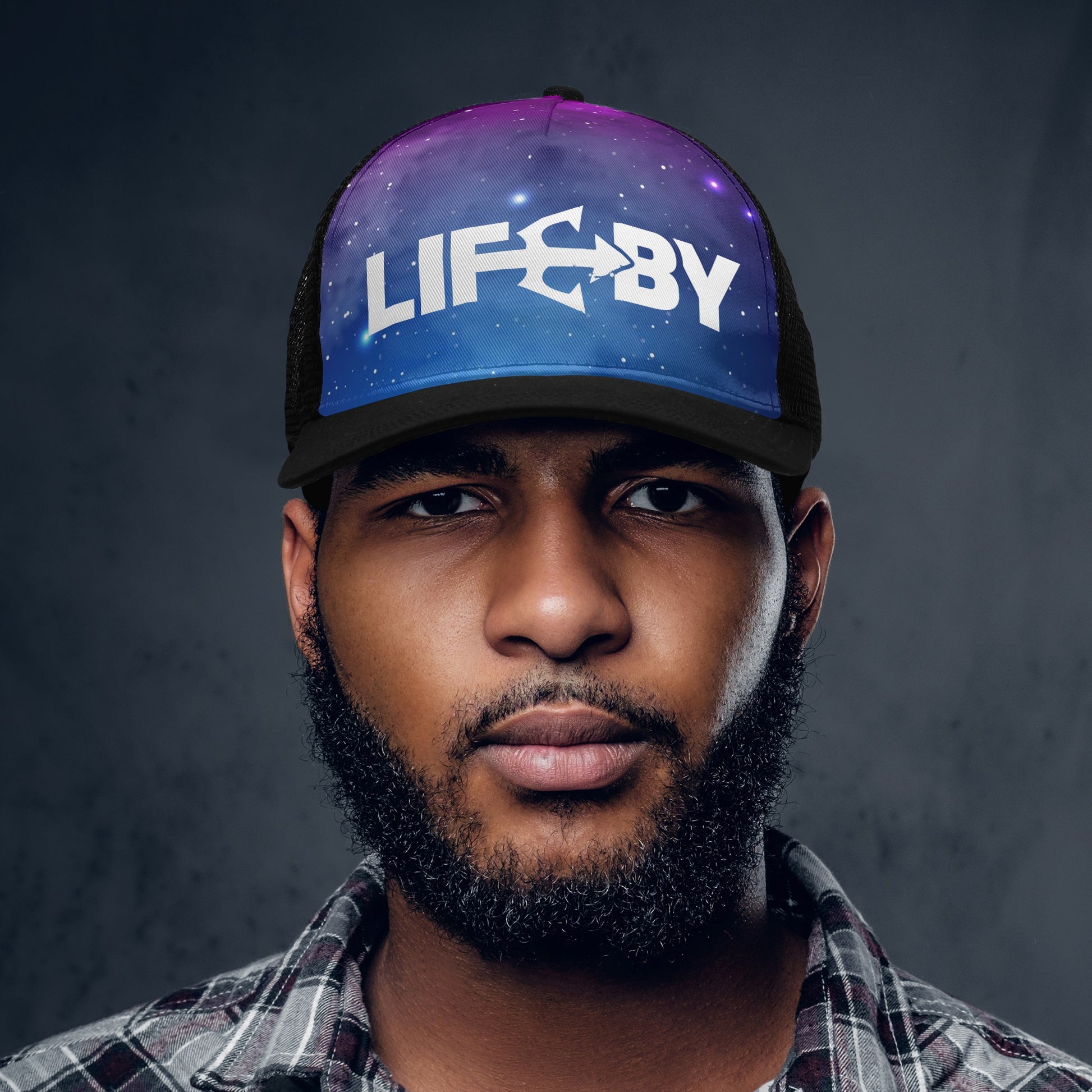 Night Sky LifeBy Mesh Baseball Cap - LifeBy Fitness