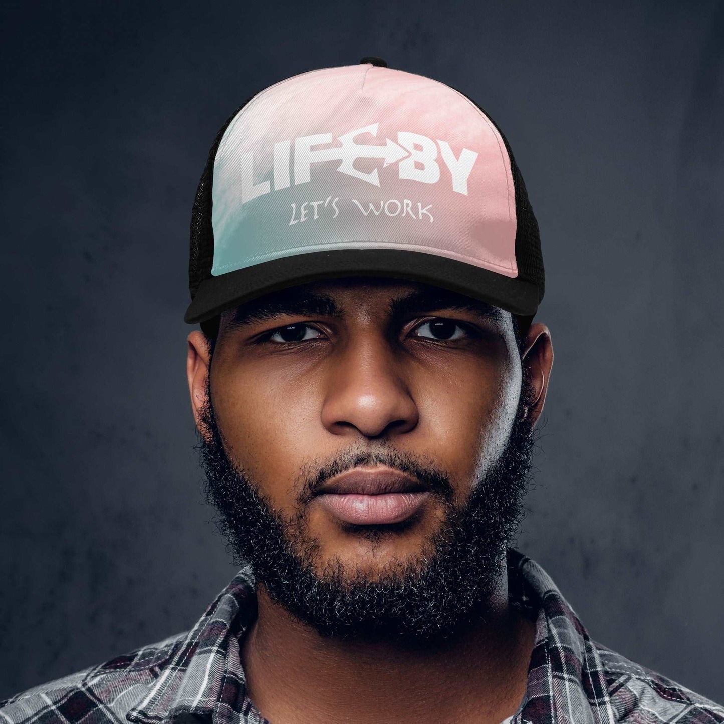 Cotton Candy LifeBy Mesh Baseball Cap - LifeBy Fitness