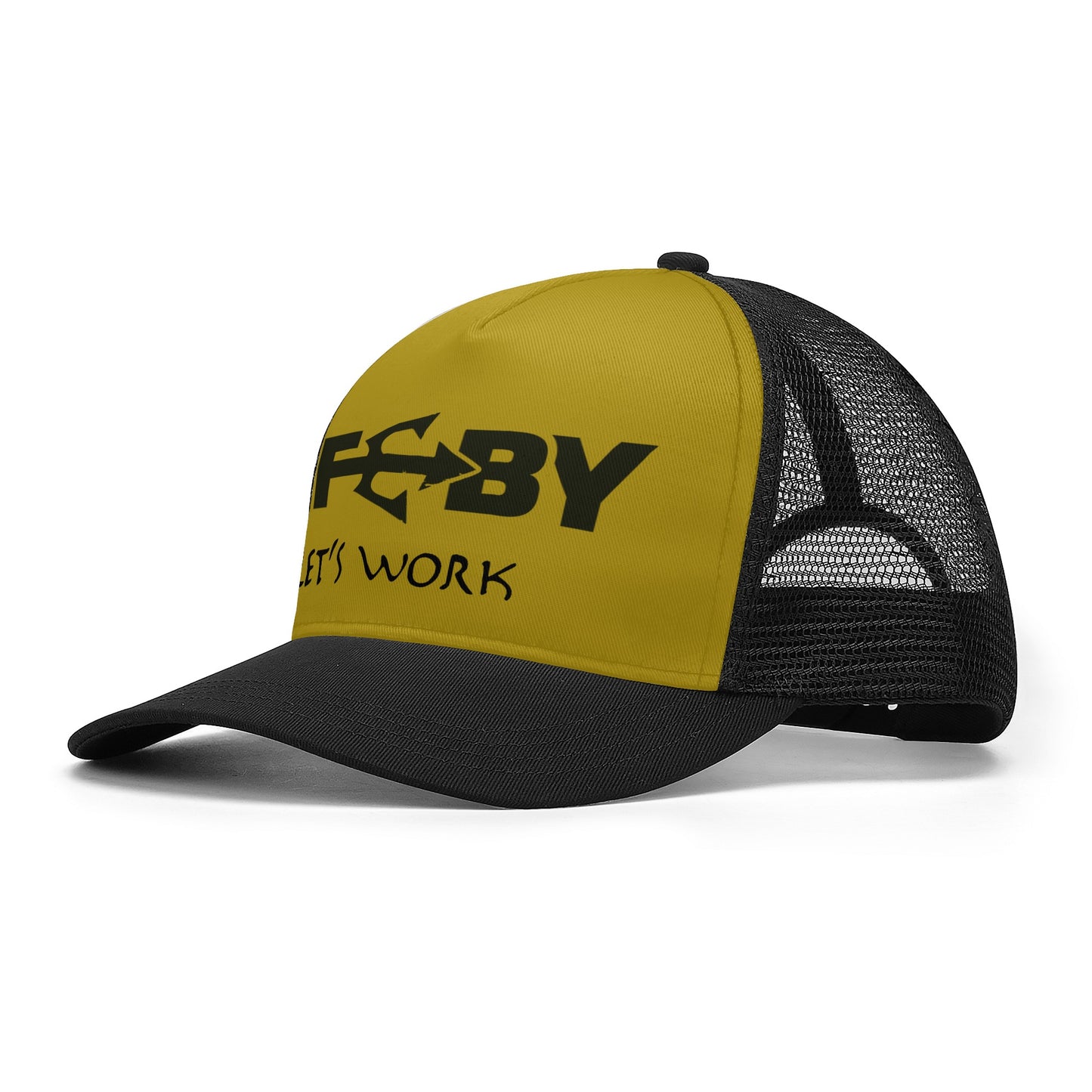 Mustard LifeBy Mesh Baseball Cap - LifeBy Fitness