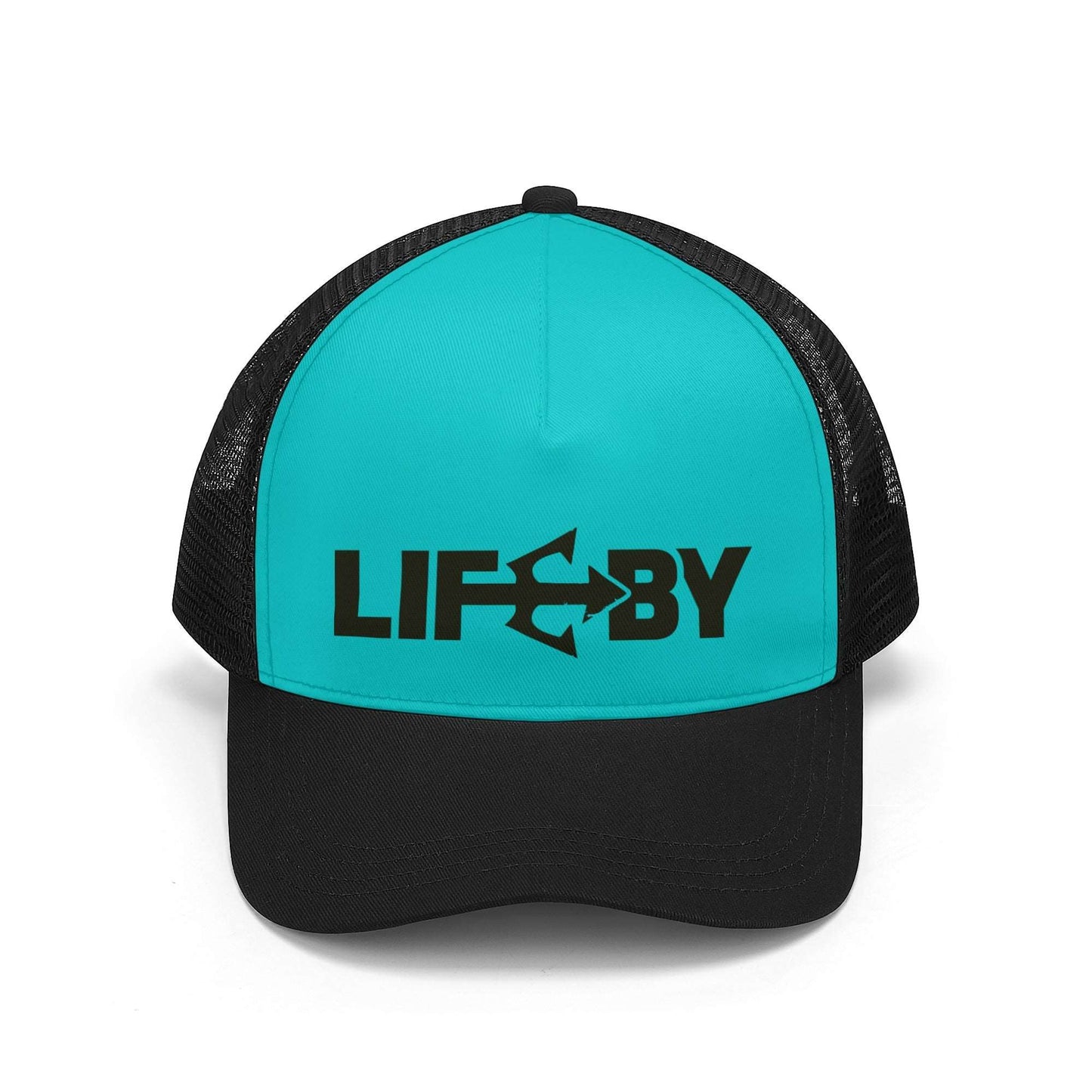 Aqua LifeBy Mesh Baseball Cap - LifeBy Fitness