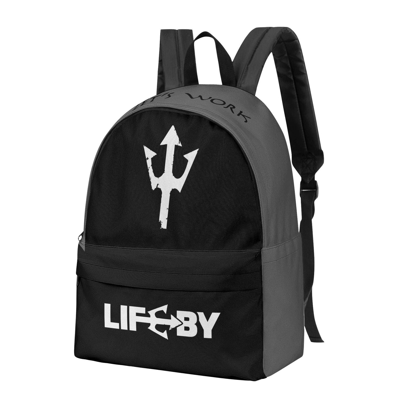 Black & Grey LifeBy Backpack - LifeBy Fitness