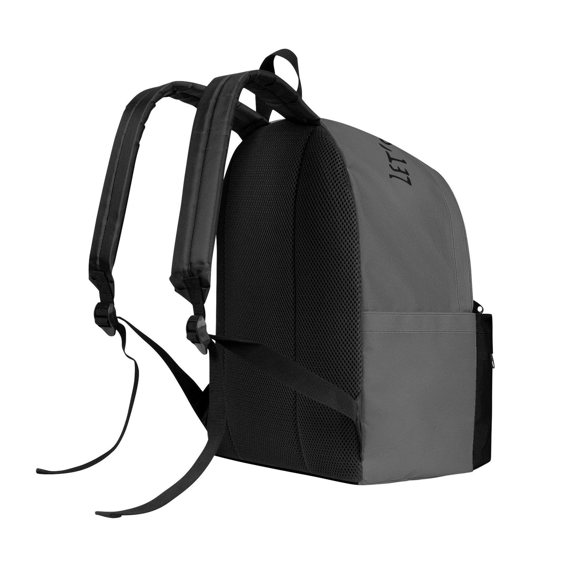 Black & Grey LifeBy Backpack - LifeBy Fitness