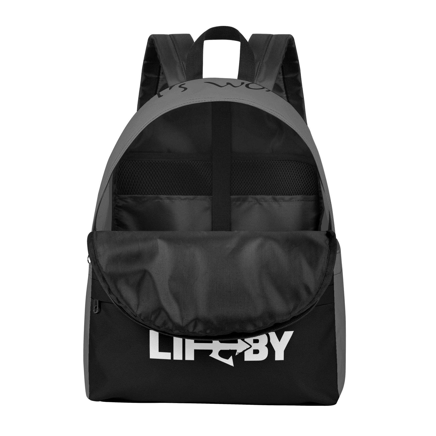 Black & Grey LifeBy Backpack - LifeBy Fitness