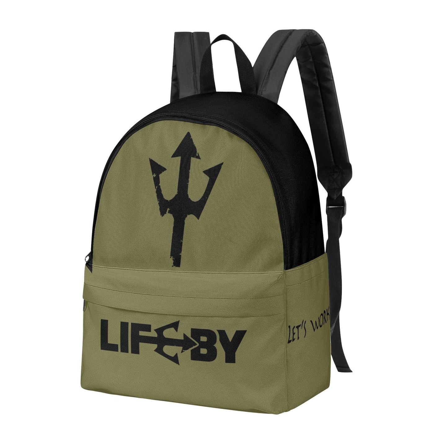 Khaki LifeBy Backpack - LifeBy Fitness