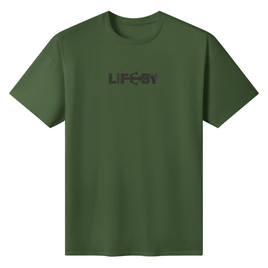 Embroidered LifeBy T-shirt - LifeBy Fitness