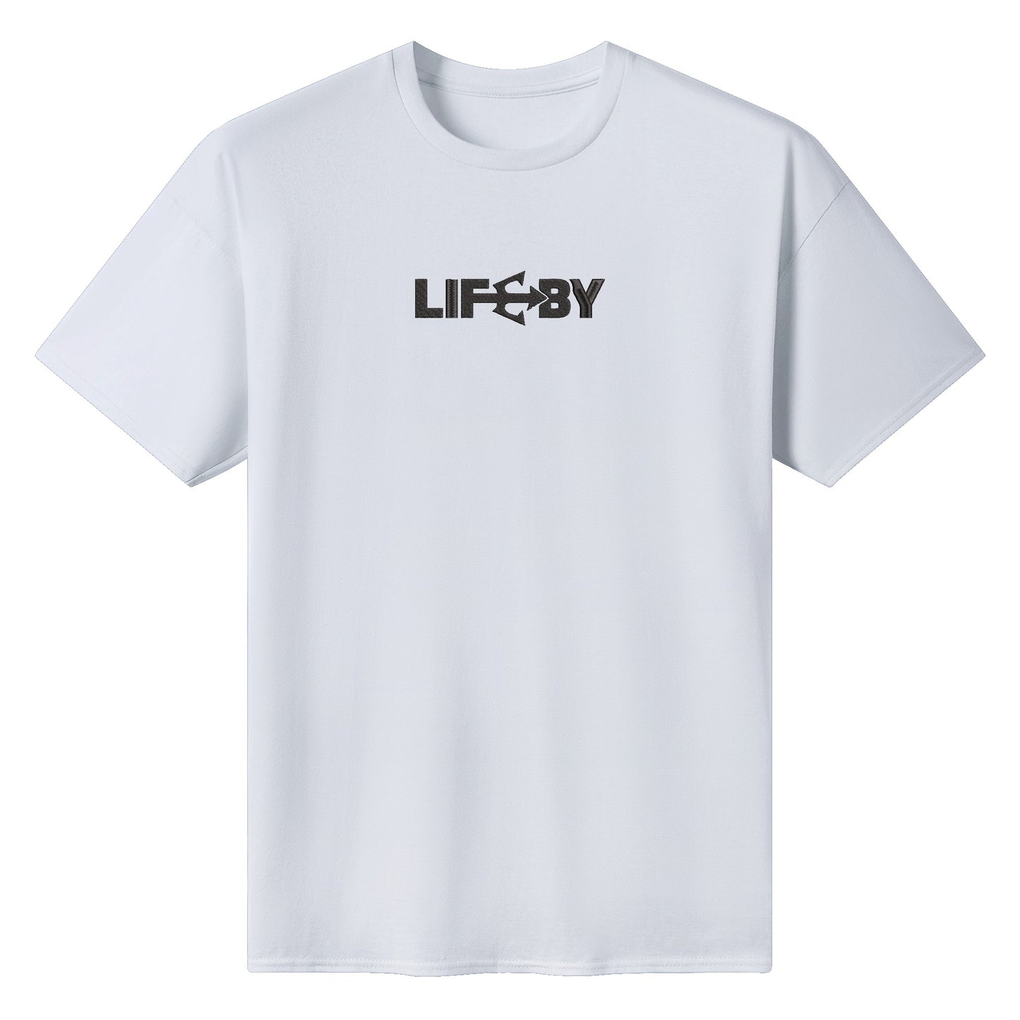 Embroidered LifeBy T-shirt - LifeBy Fitness