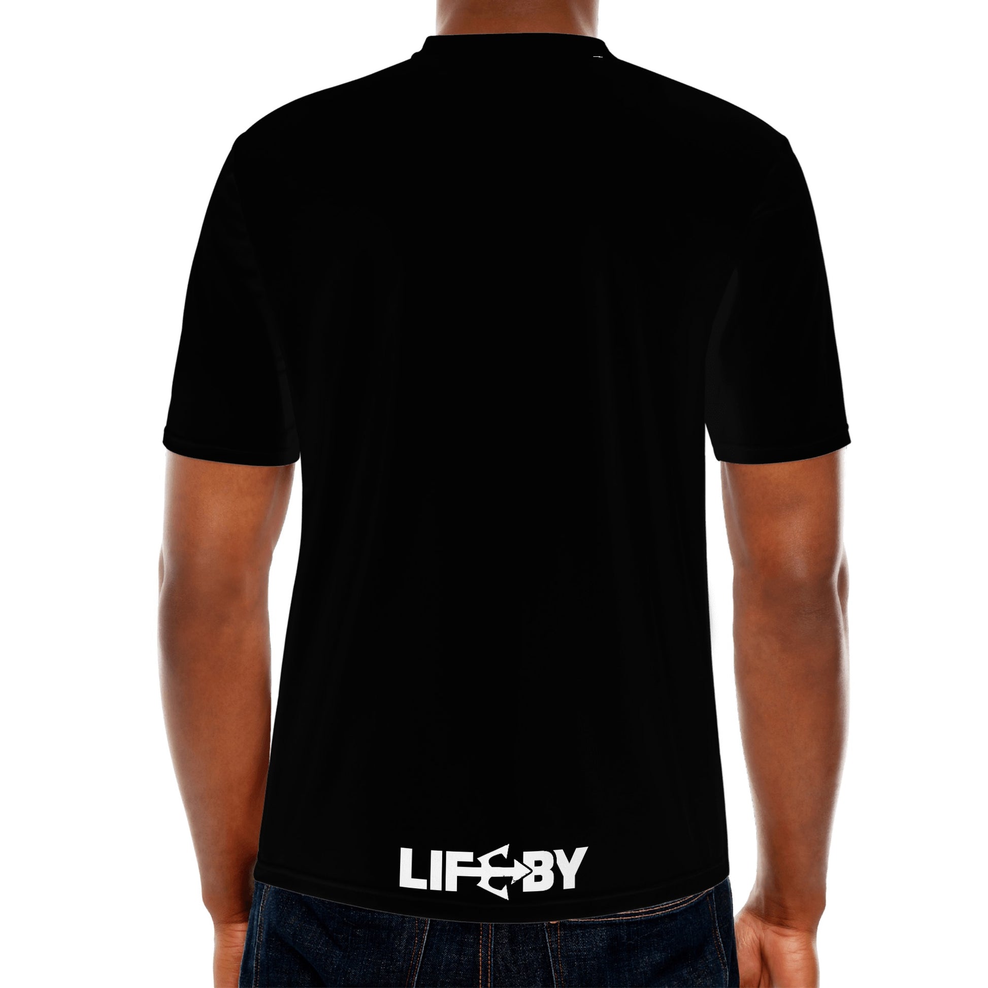 LifeBy Simple Black T-shirts - LifeBy Fitness