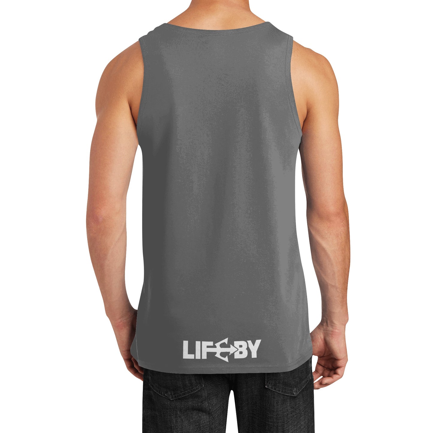 Men's Grey LifeBy Vest - LifeBy Fitness