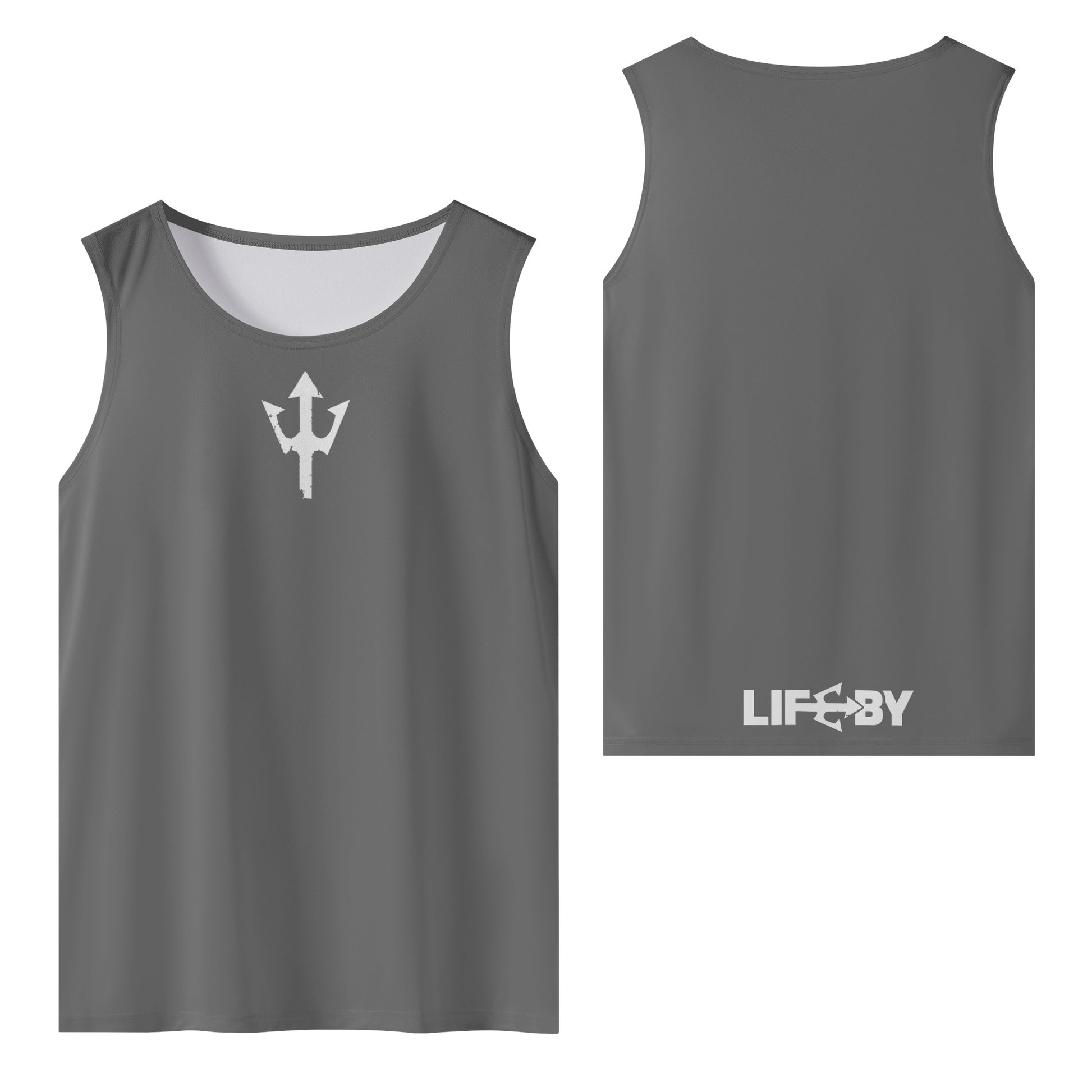 Men's Grey LifeBy Vest - LifeBy Fitness