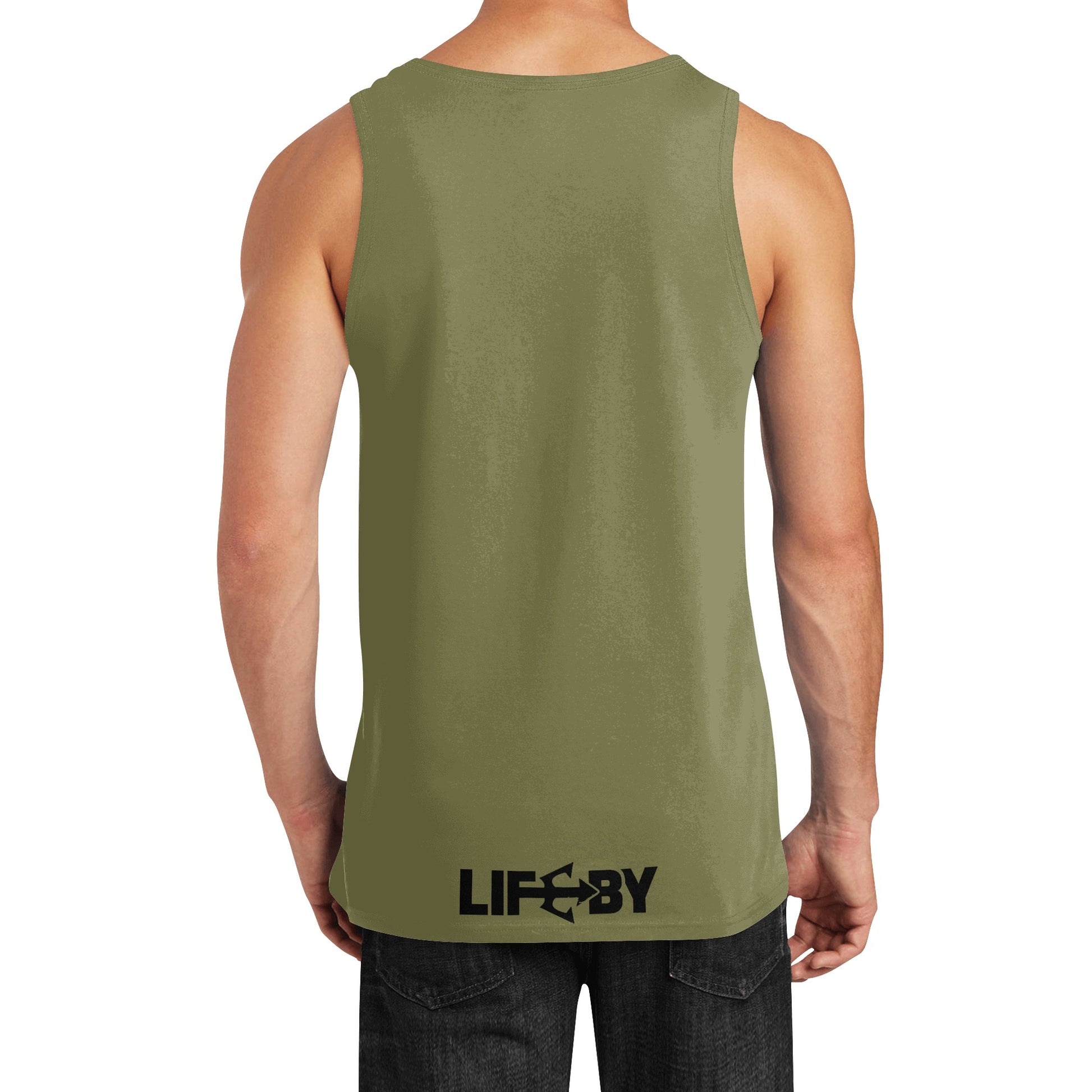 Men's LifeBy Khaki Vest - LifeBy Fitness