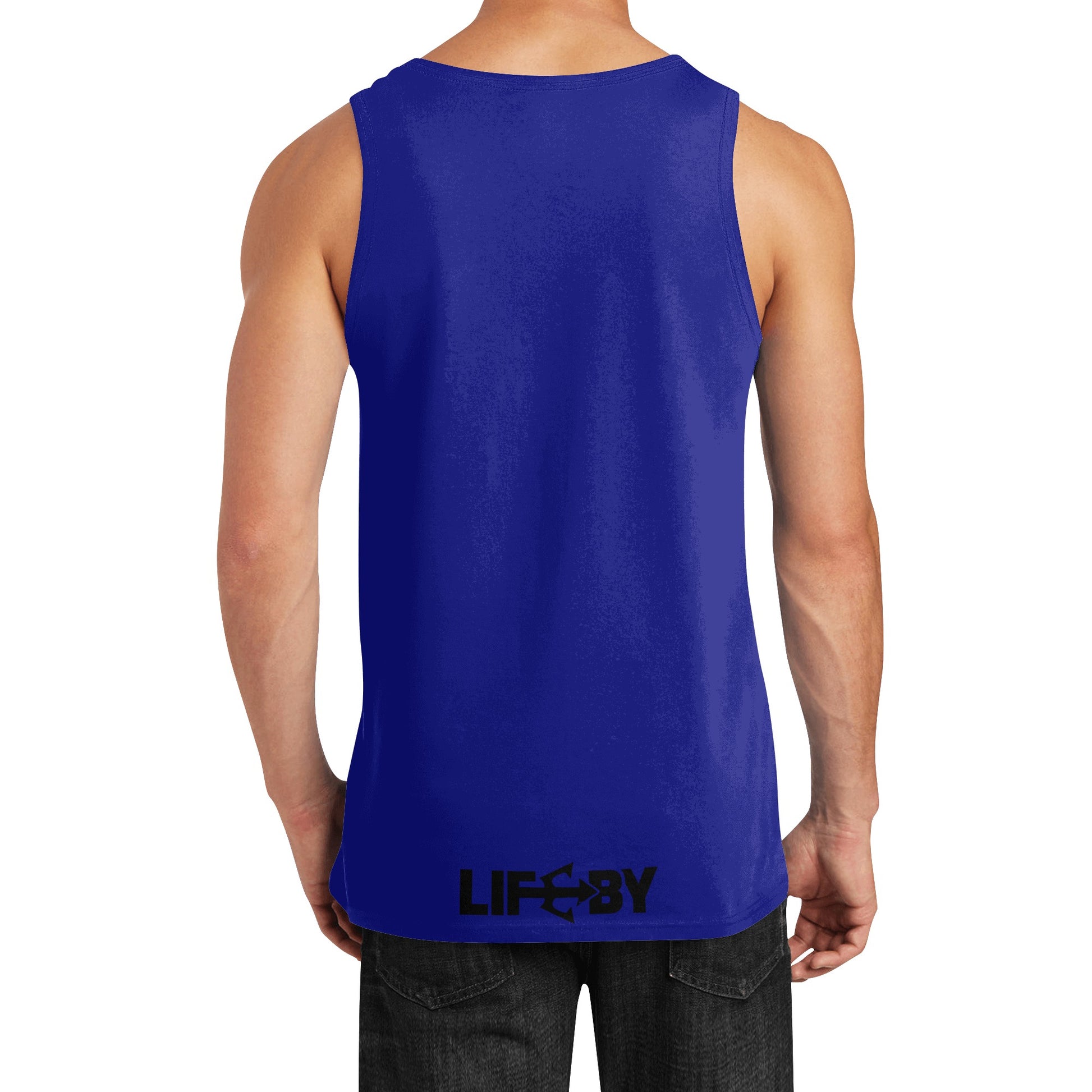 Men's LifeBy Blue Vest - LifeBy Fitness