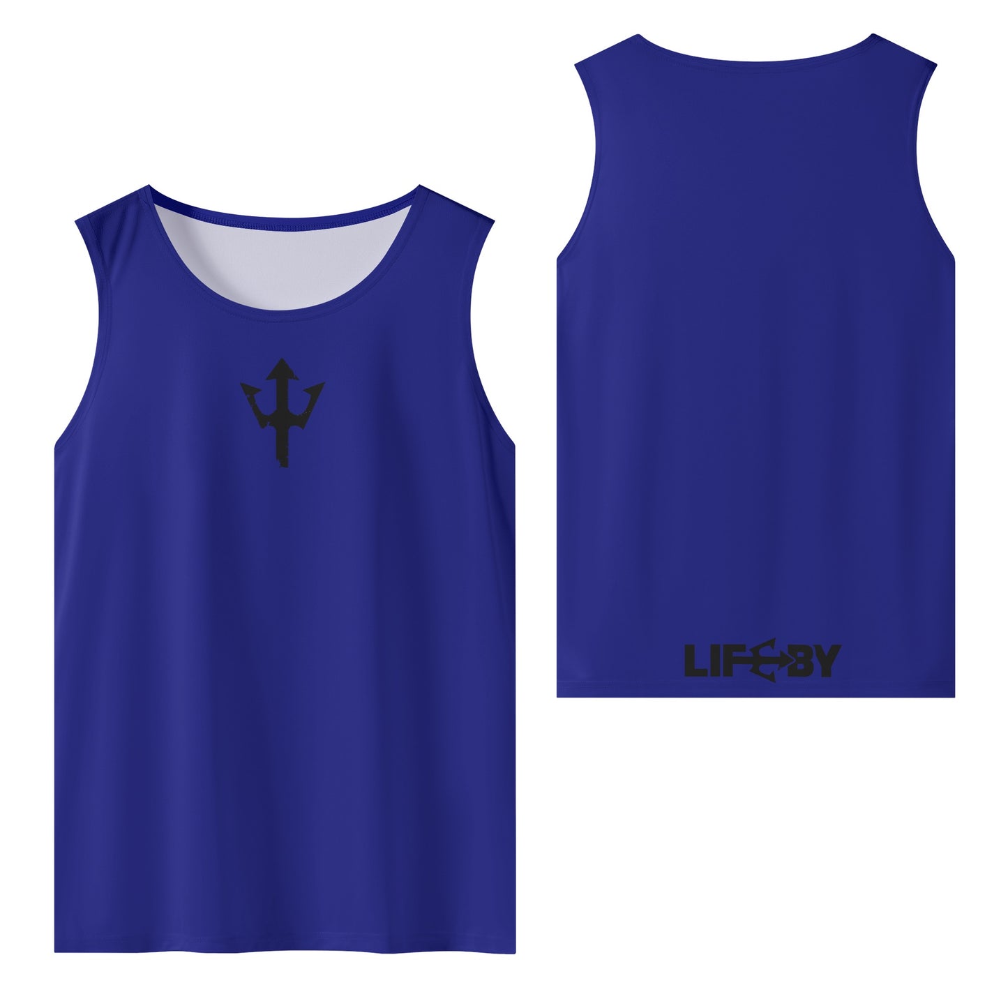 Men's LifeBy Blue Vest - LifeBy Fitness