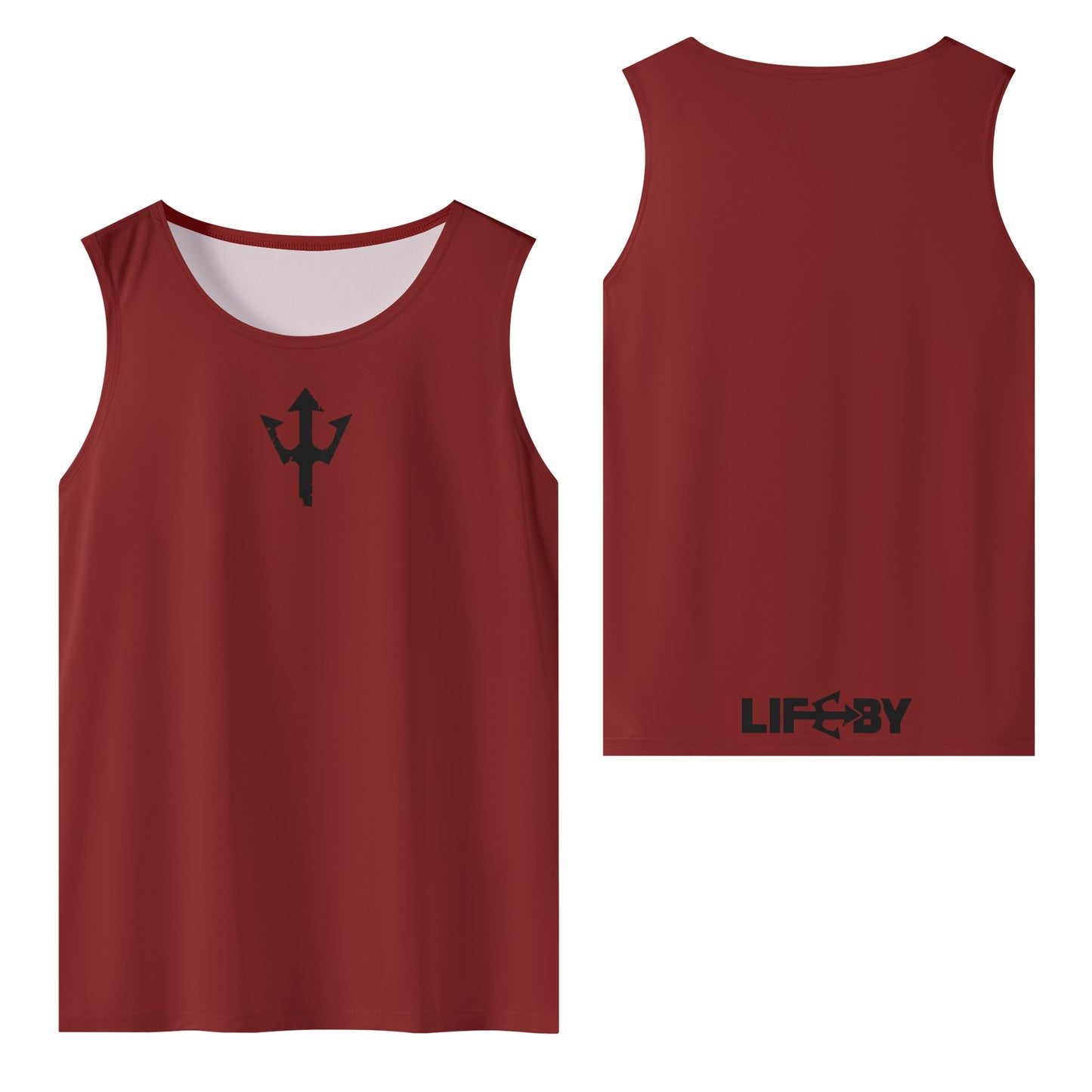 Men's LifeBy Red Vest - LifeBy Fitness