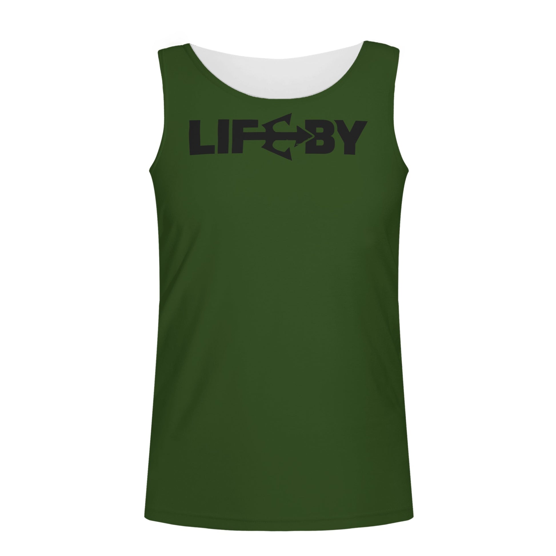 Men's LifeBy Green Tank Top - LifeBy Fitness