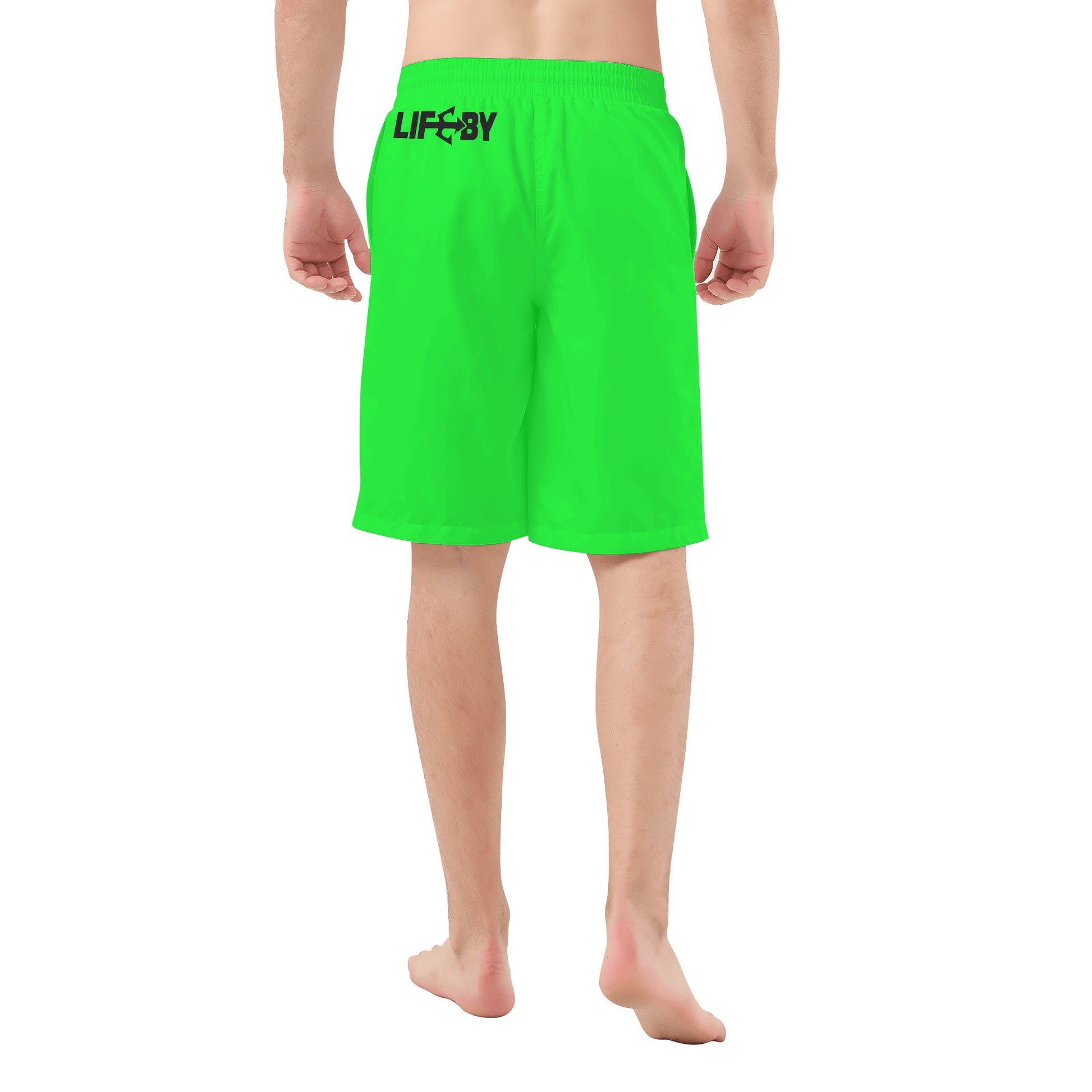 Men's LifeBy Green Board Shorts - LifeBy Fitness