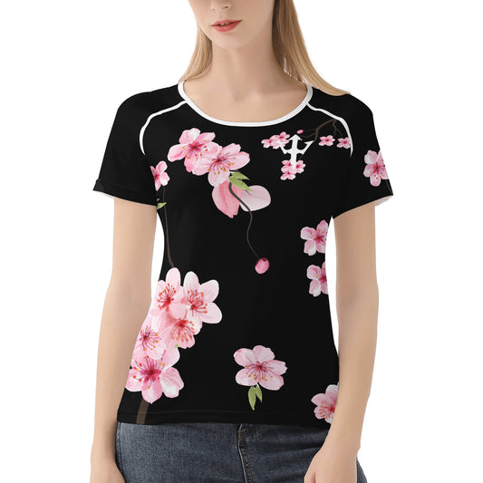 Women's LifeBy Cherry Blossom T-shirt - LifeBy Fitness