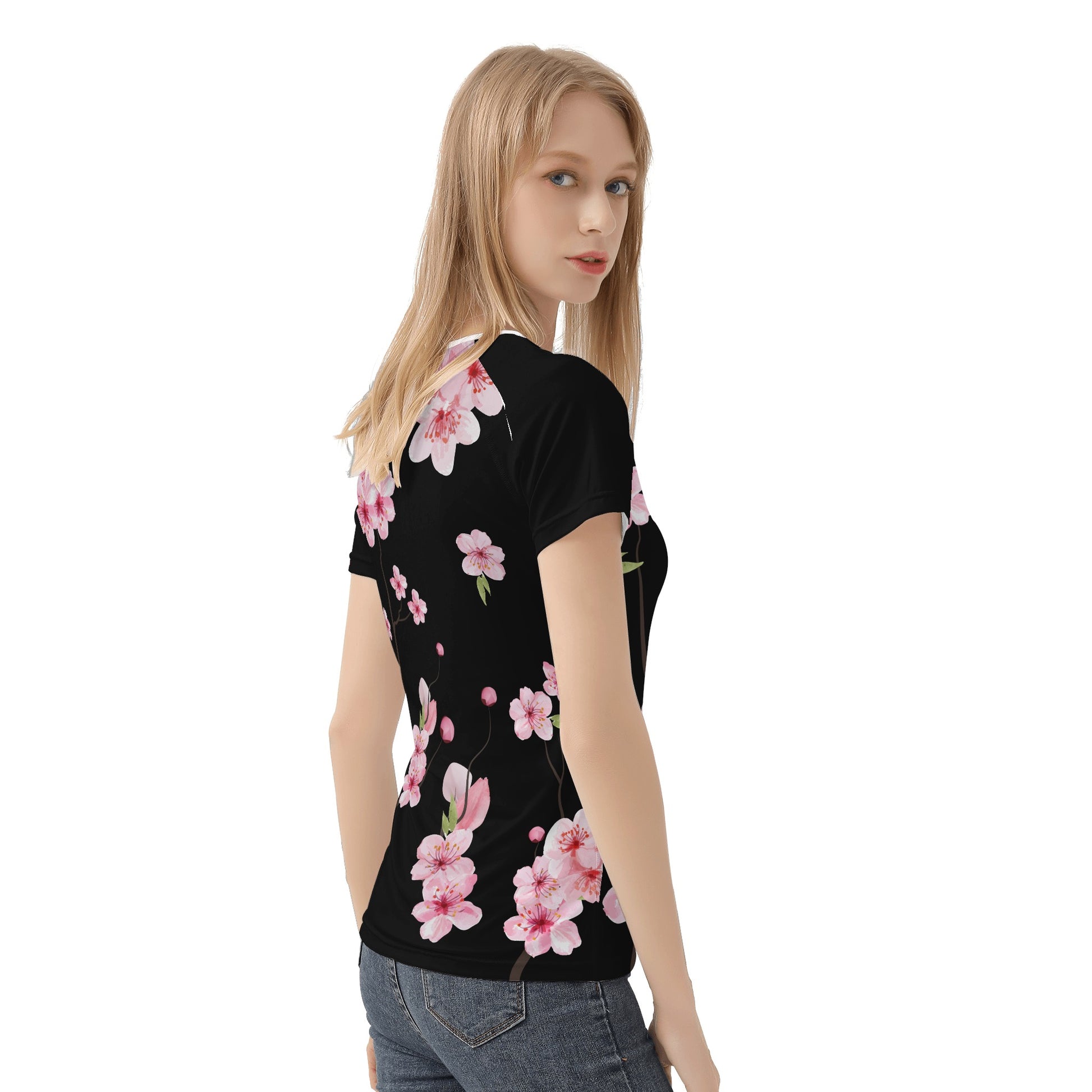 Women's LifeBy Cherry Blossom T-shirt - LifeBy Fitness