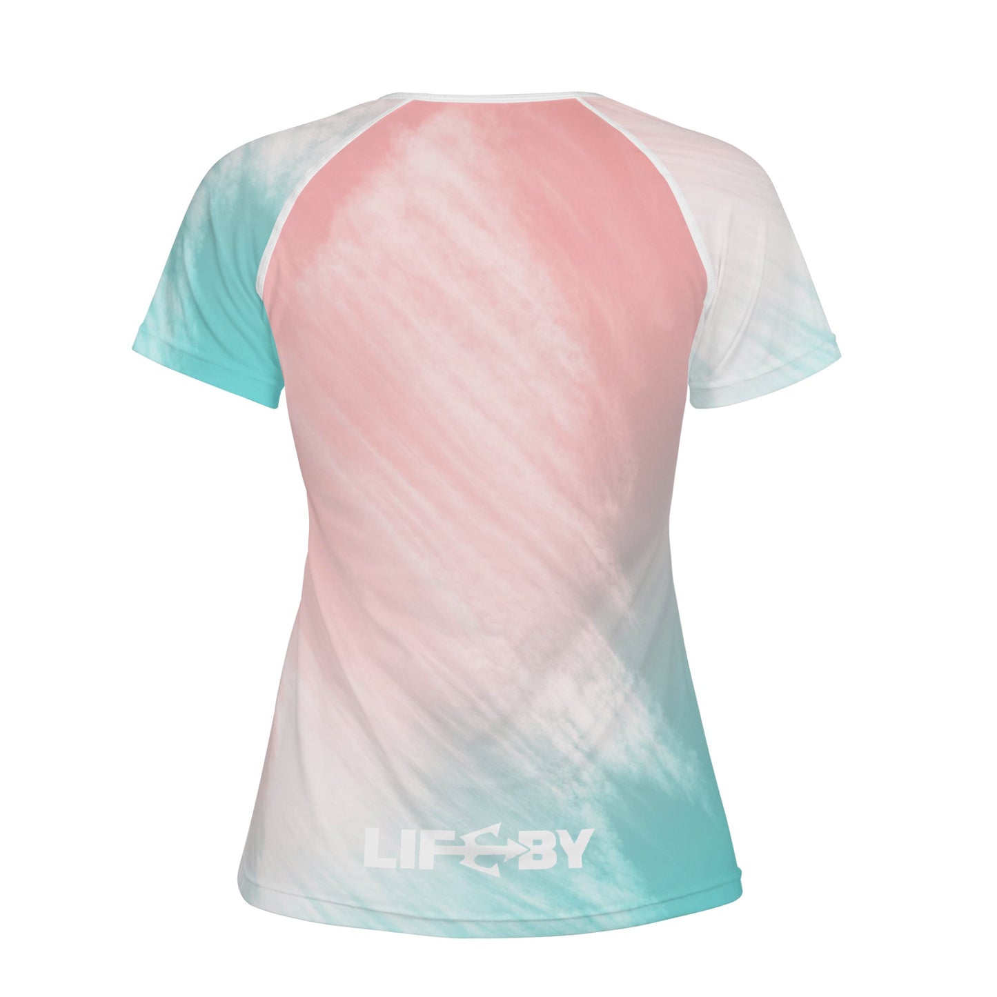 Women's LifeBy Cotton Candy T-shirt - LifeBy Fitness