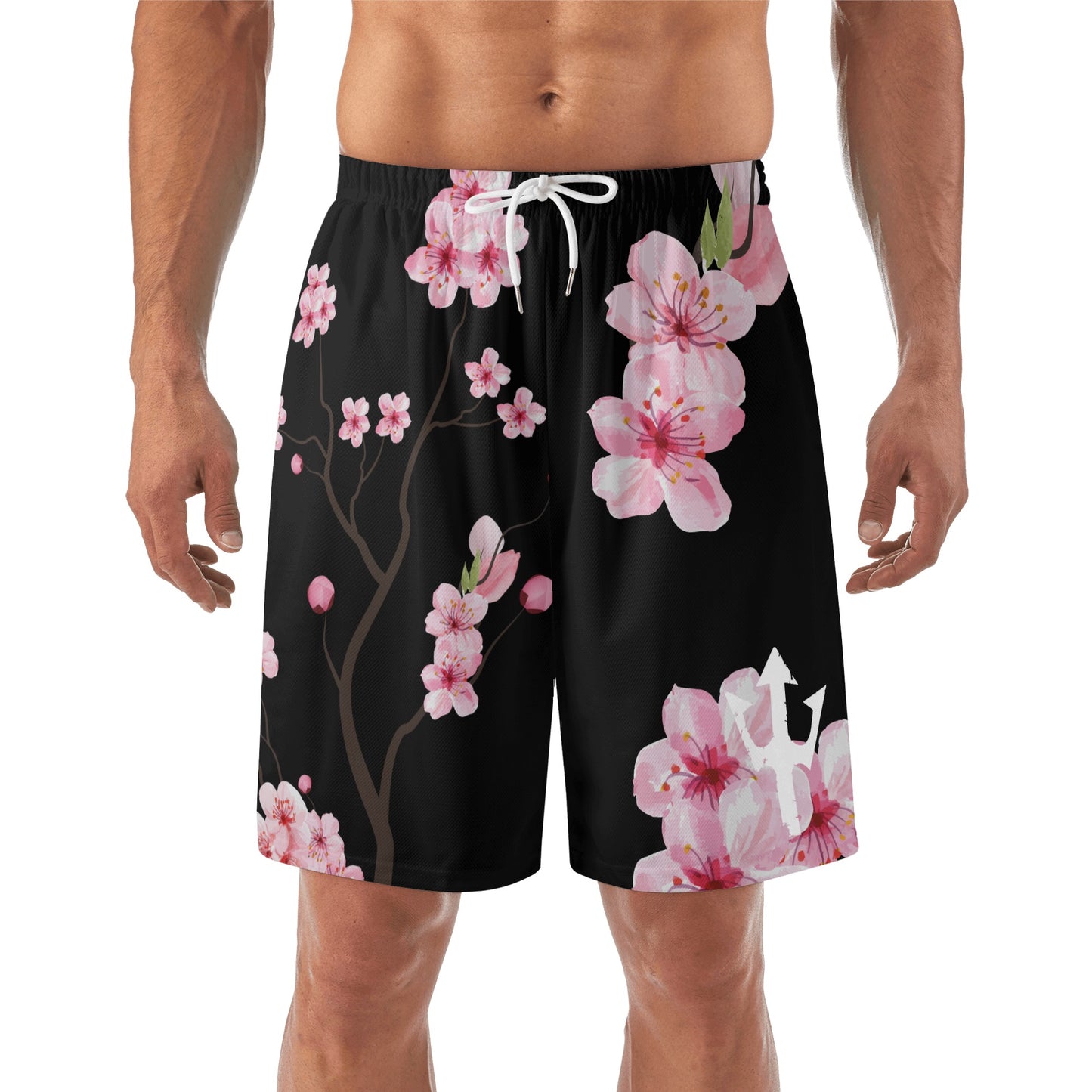 Men's LifeBy Cherry Blossom Sports Shorts - LifeBy Fitness