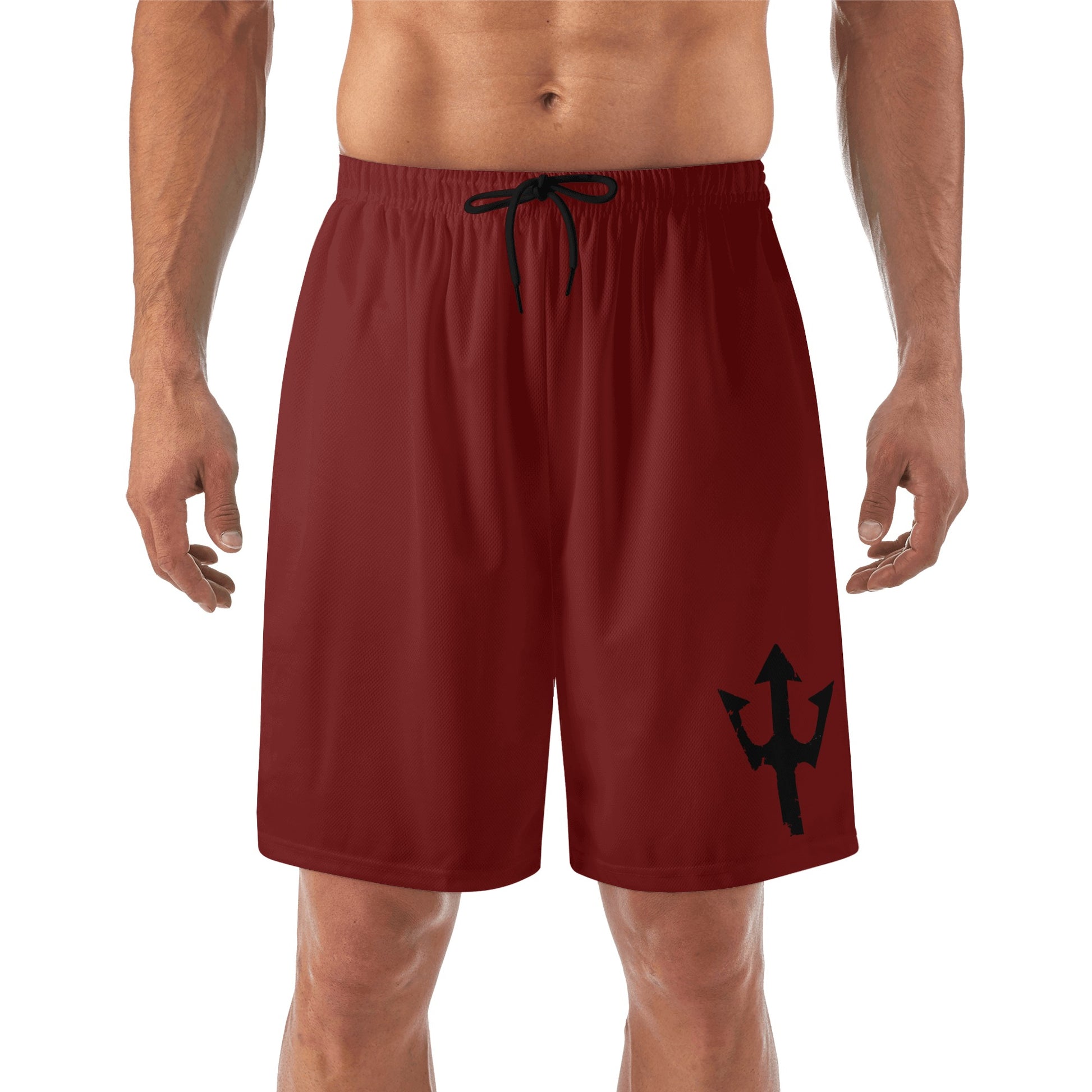 Men's LifeBy Cherry Red Sports Shorts - LifeBy Fitness