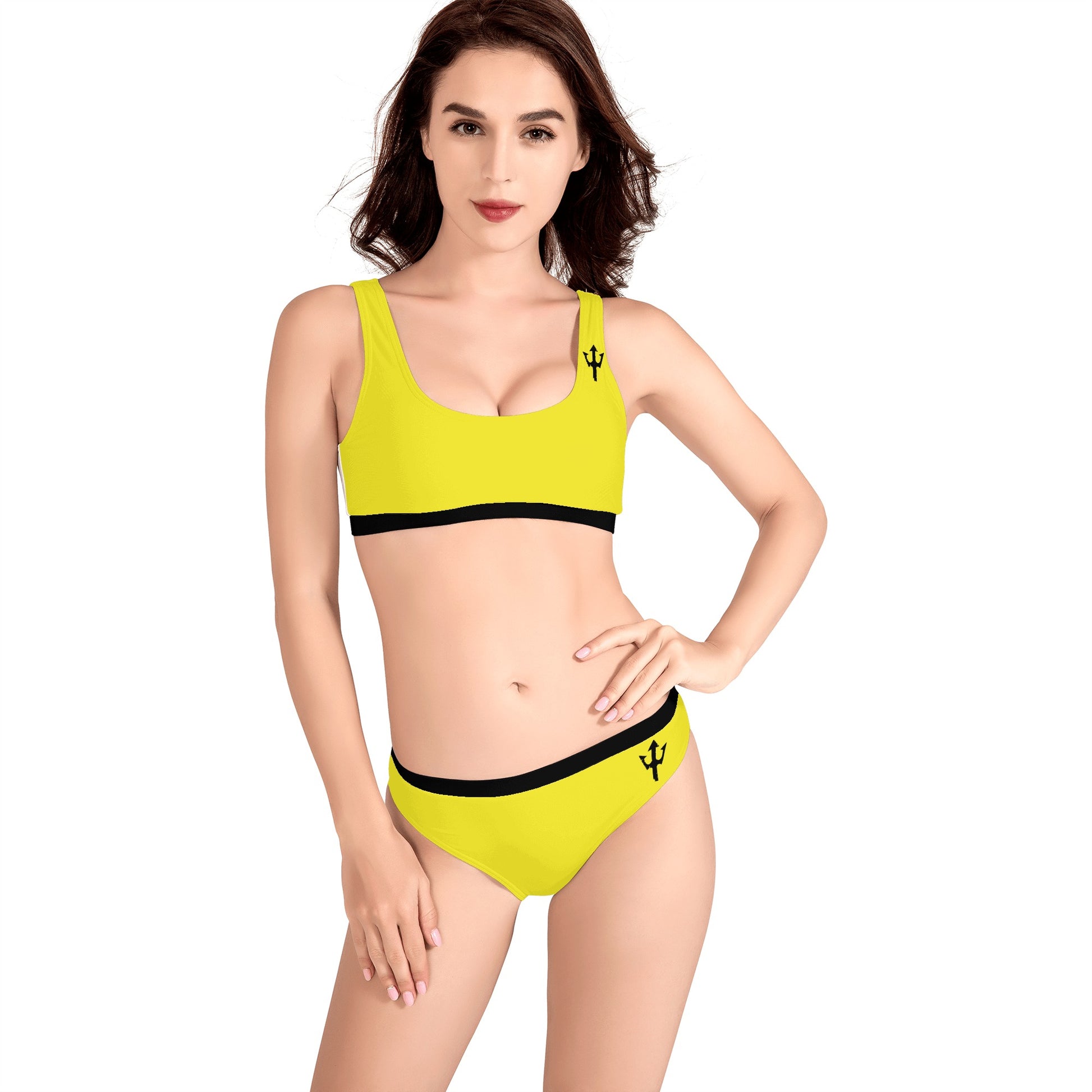 Women's LifeBy Yellow Sport Bikini - LifeBy Fitness