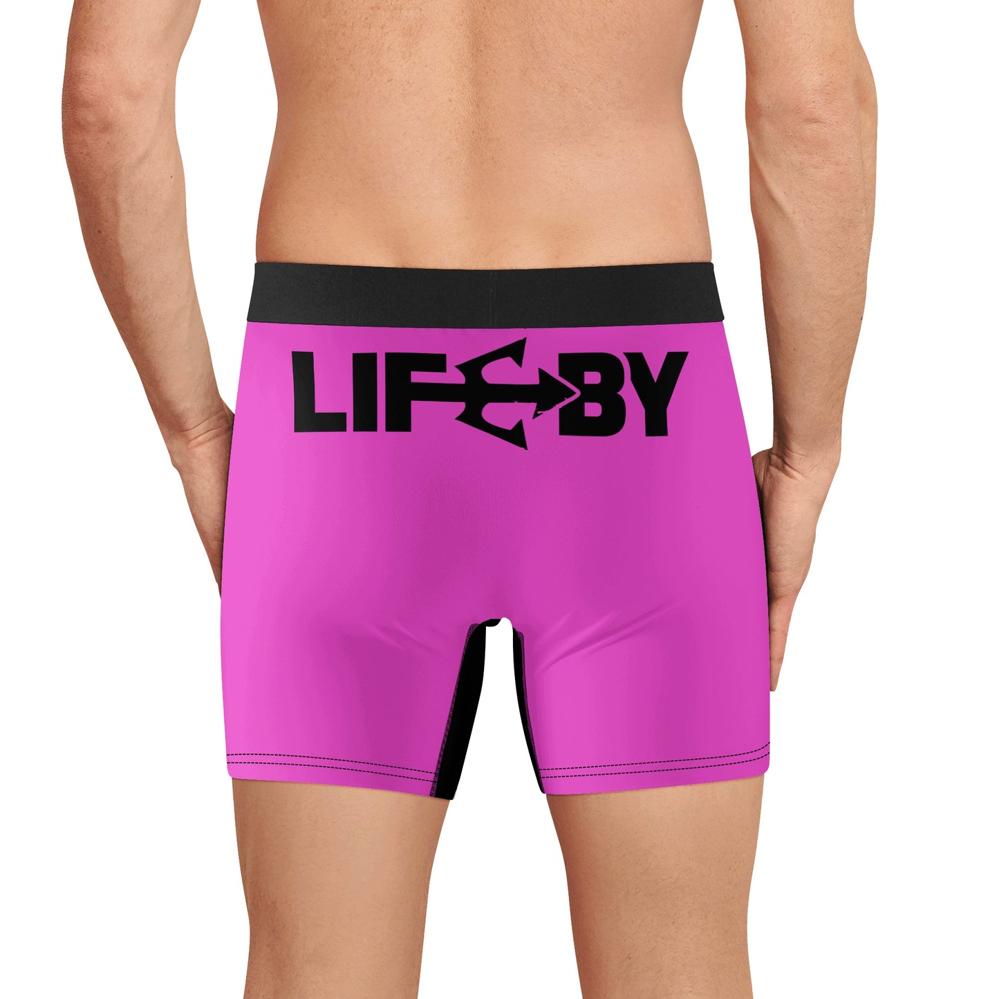 Men's LifeBy Fuchsia Trunks - LifeBy Fitness