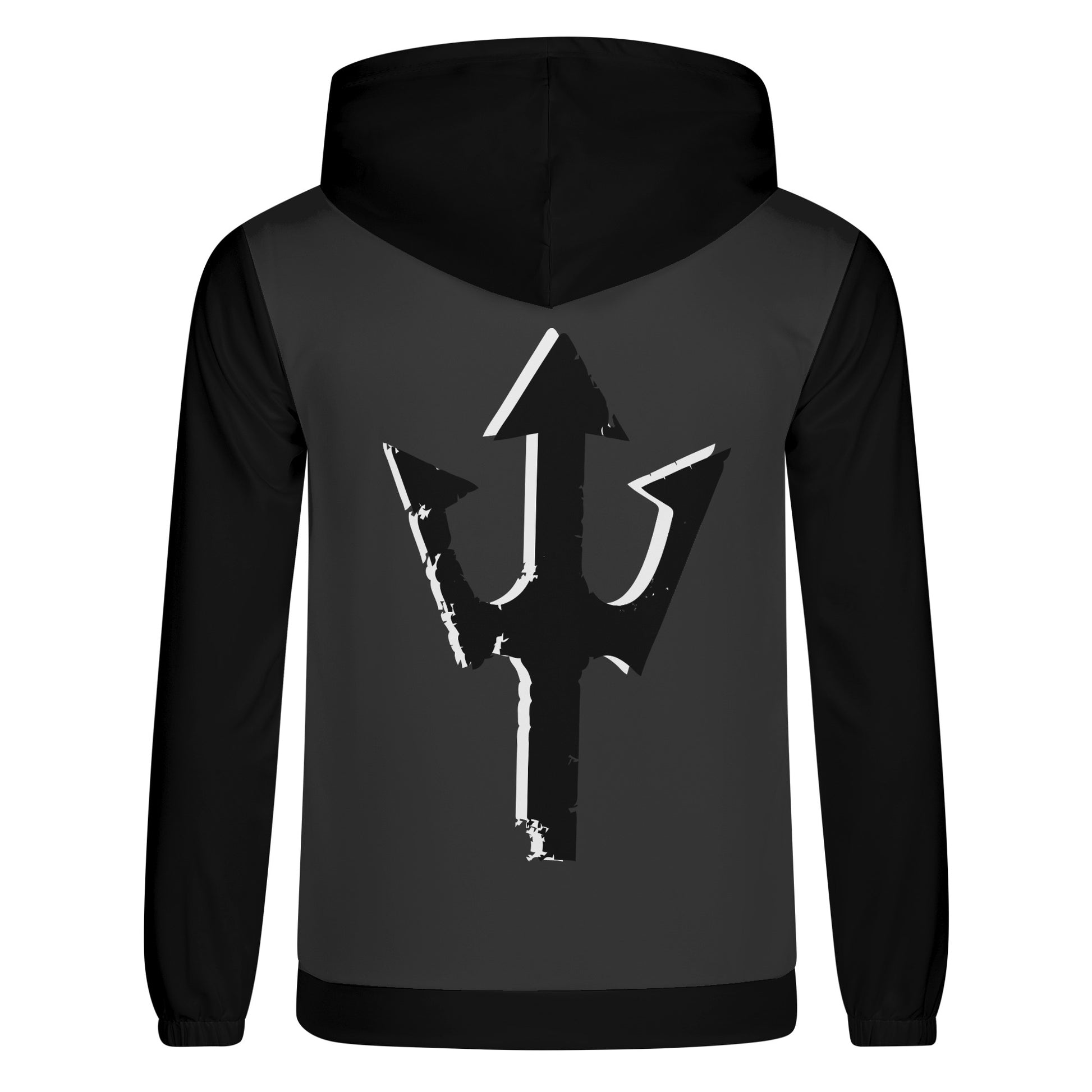 Men's Lightweight LifeBy Black/White Hoodie - LifeBy Fitness