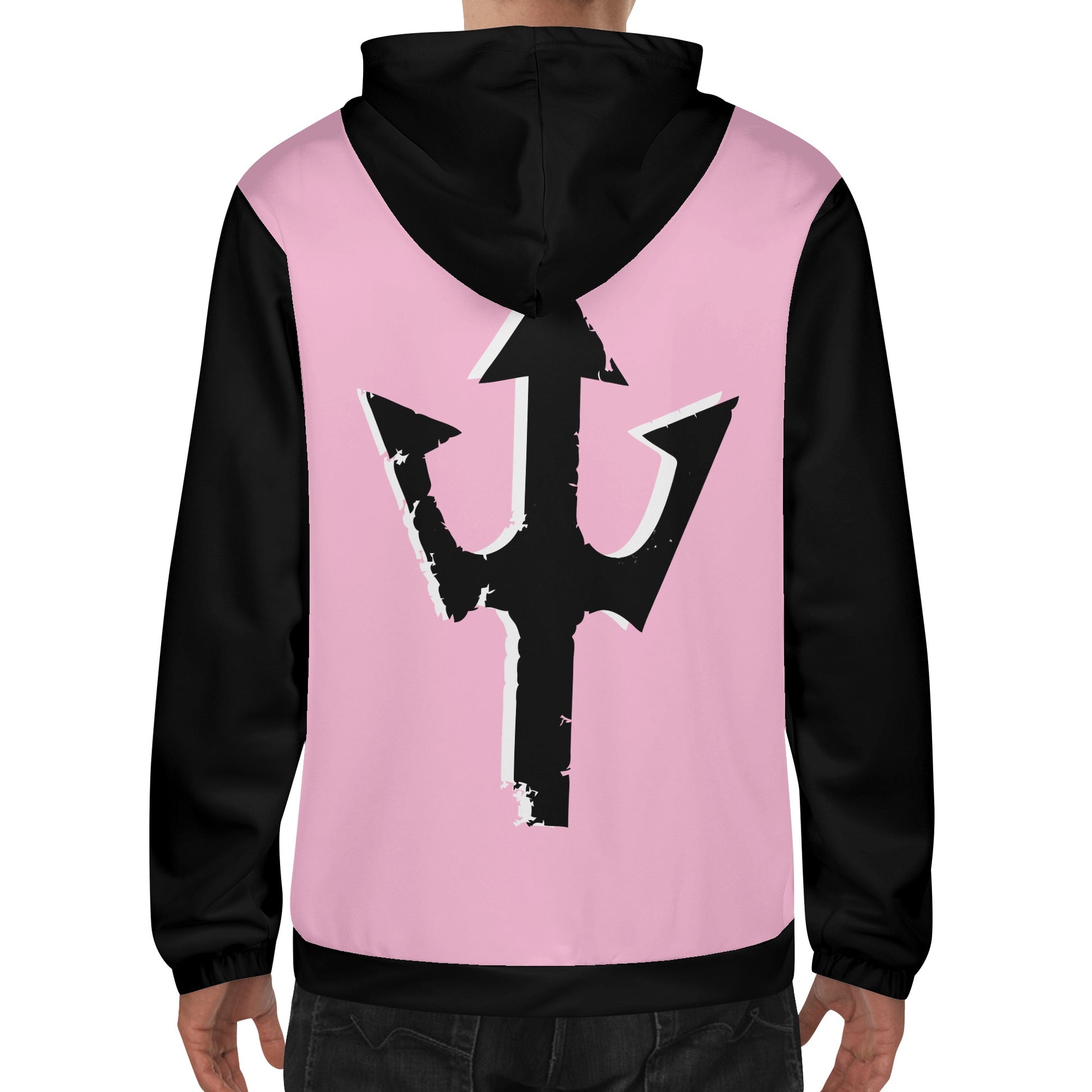 Men's Lightweight LifeBy Candy Floss Pink Hoodie - LifeBy Fitness