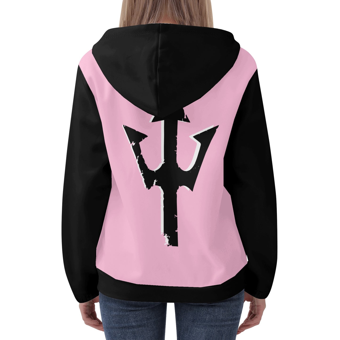 Women's Lightweight LifeBy Candy Floss Pink Hoodie - LifeBy Fitness